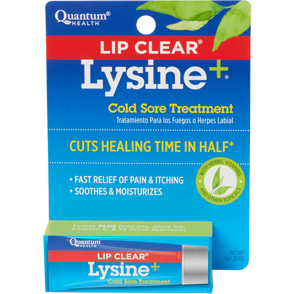 Lip Clear Lysine+ Cold Sore Treatment
