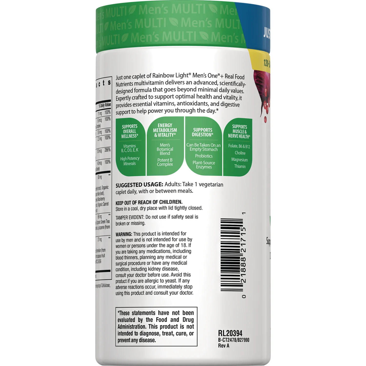 Men's One+ Multivitamin - Image 3