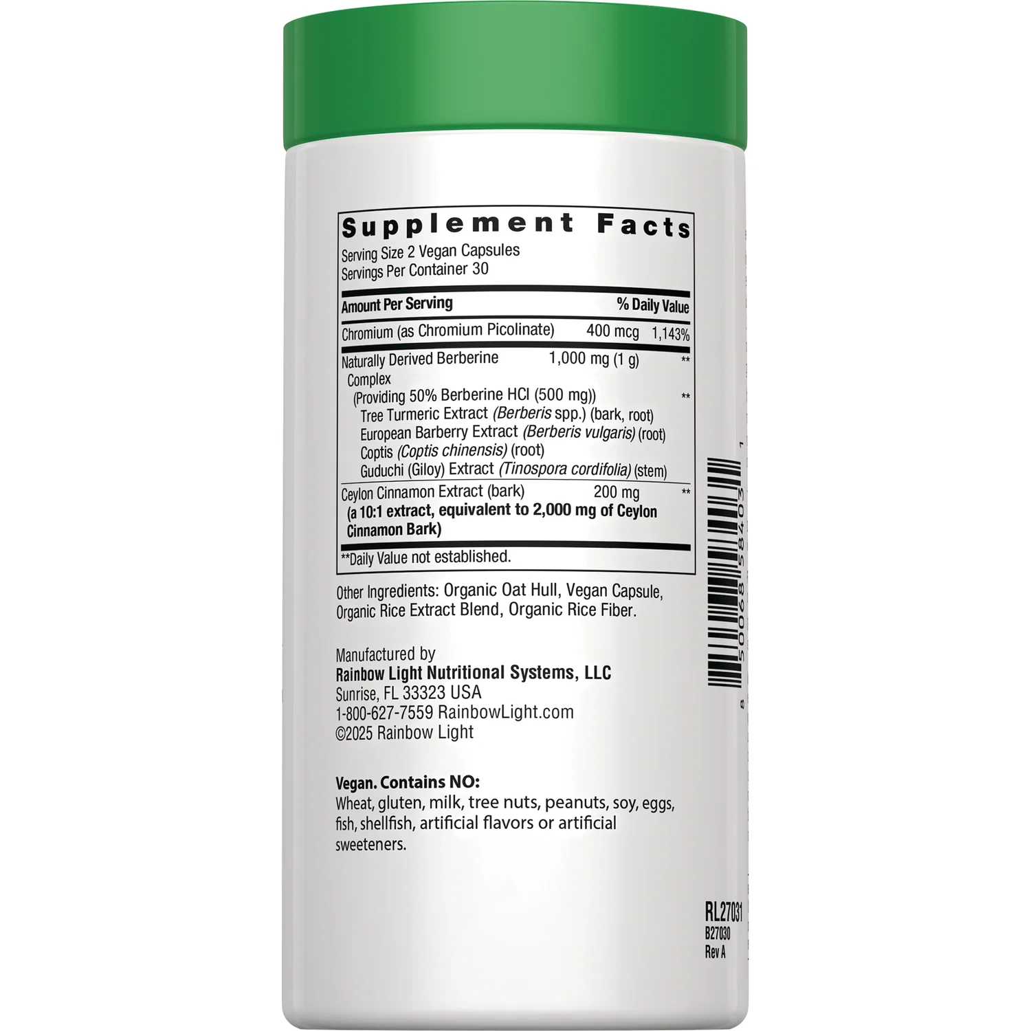 Naturally Derived Berberine Complex - Image 2