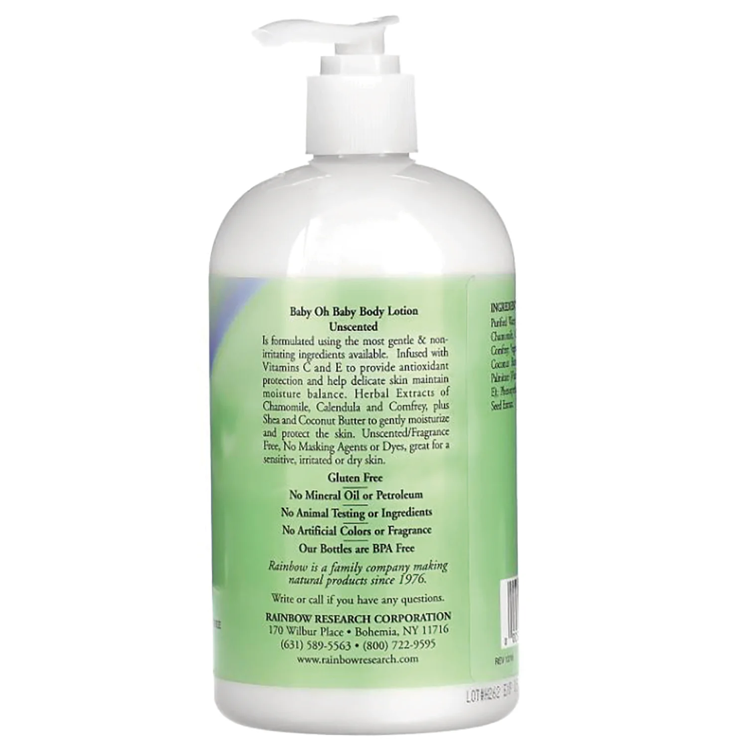 Baby, Oh, Baby Body Lotion Unscented - Image 3