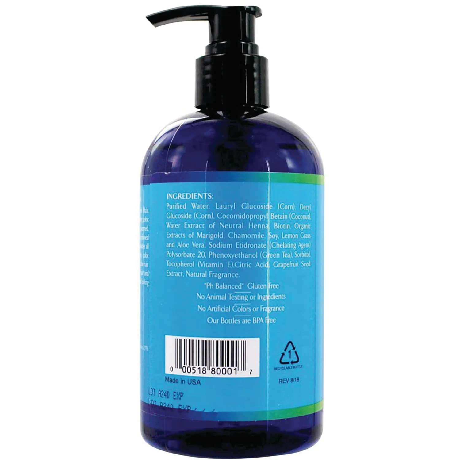 Henna and Biotin Herbal Shampoo - Image 2