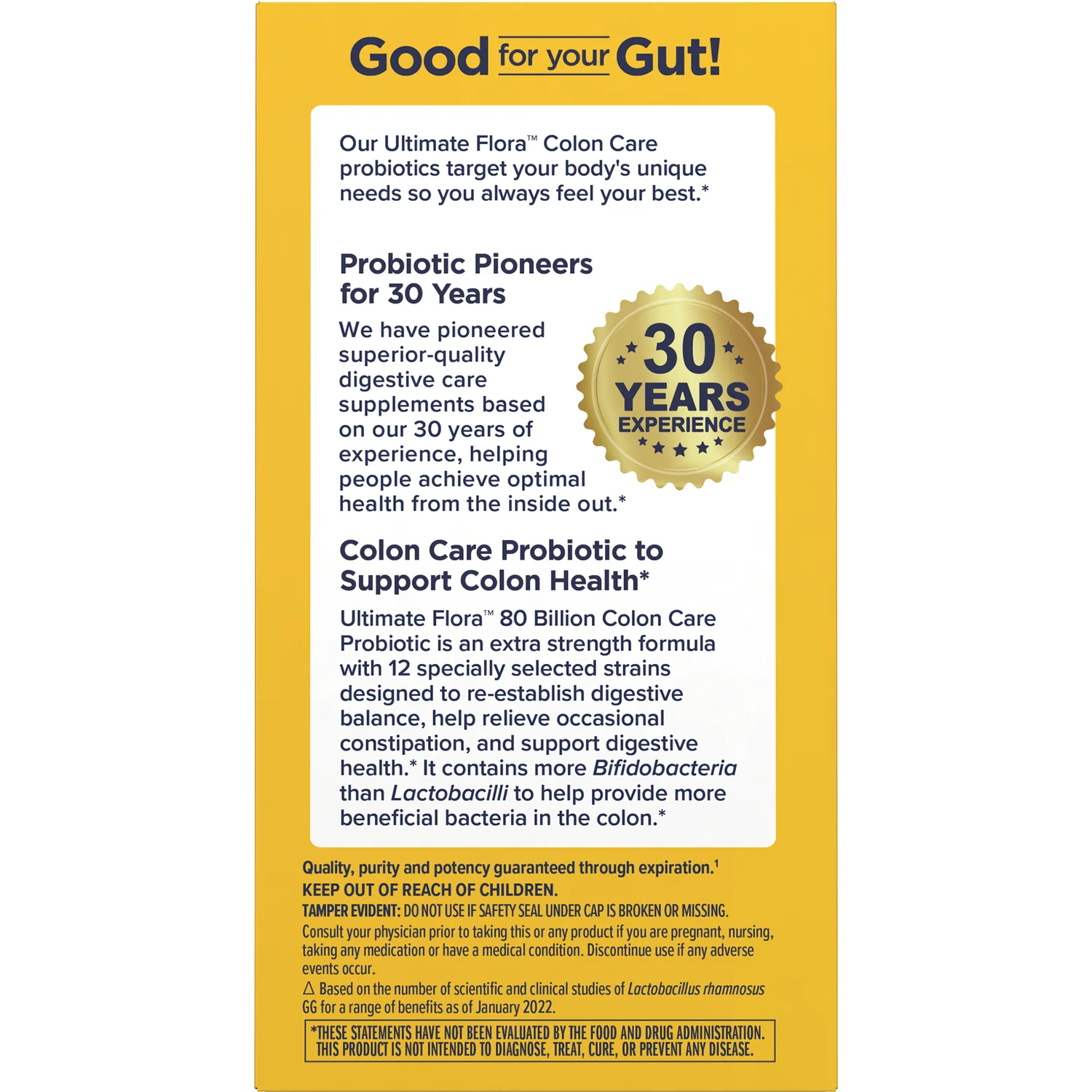 Colon Care Ultimate Flora Probiotic - Image 3
