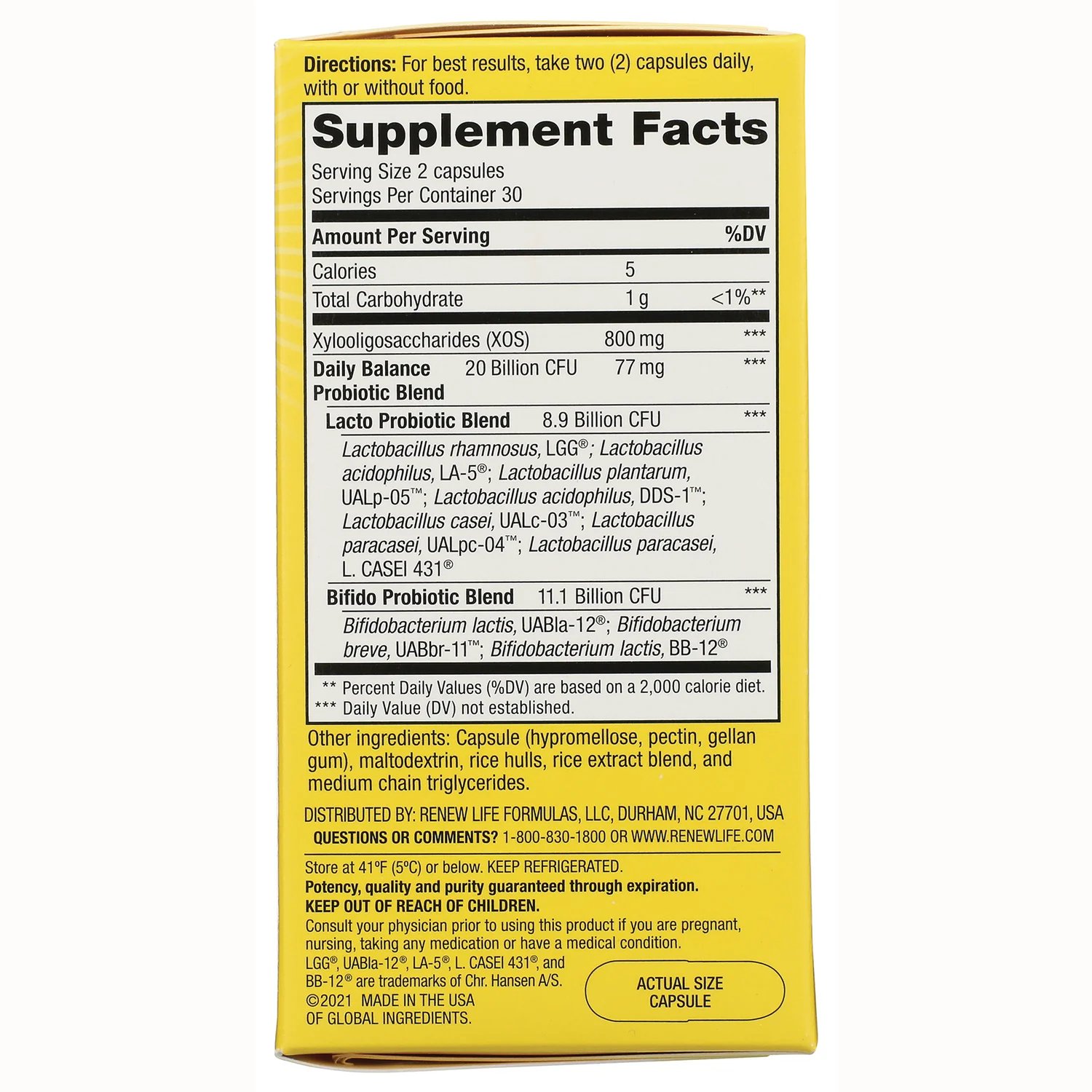 Daily Balance Prebiotics & Probiotics - Image 2