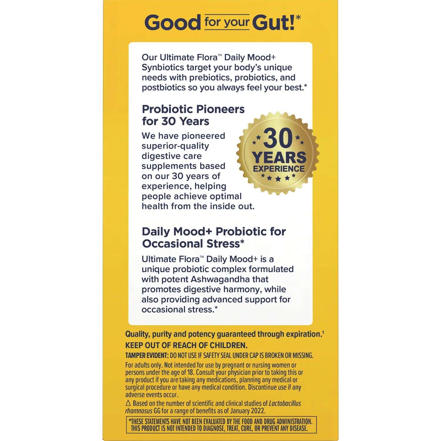 Daily Mood+ Ultimate Flora Probiotic - Image 3