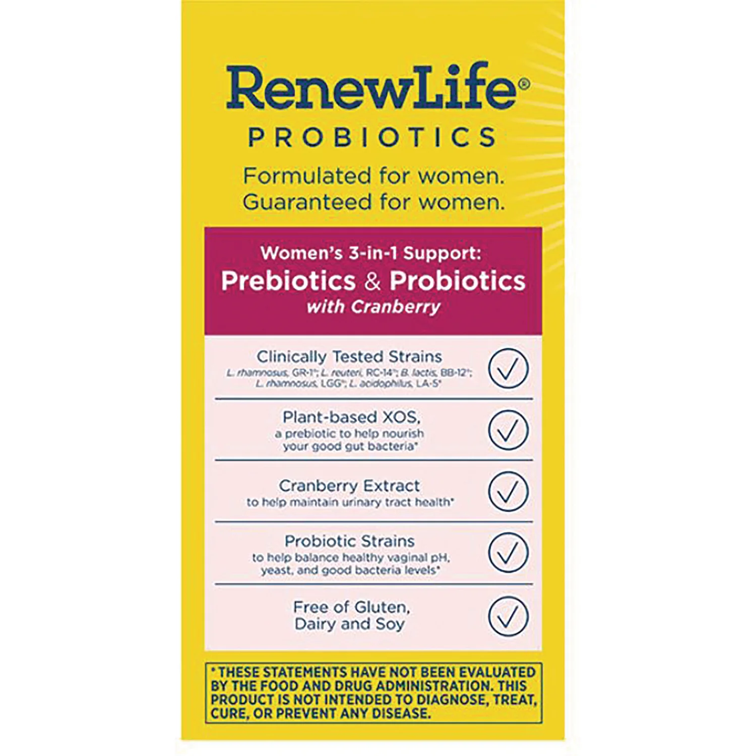 Probiotics Women's Daily with Cranberry - Image 3