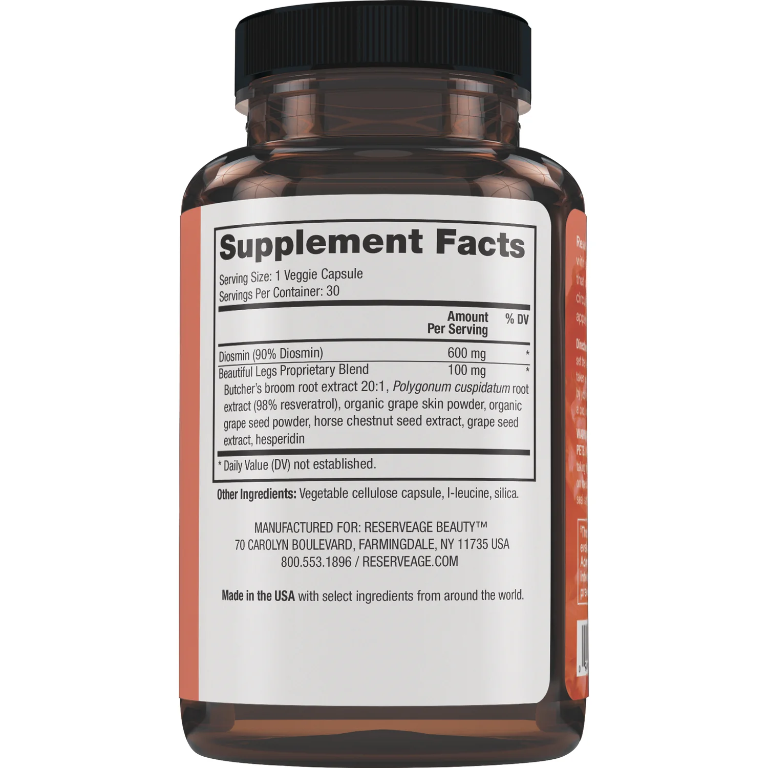 Beautiful Legs with Diosmin & Butcher's Broom Extract - Image 2
