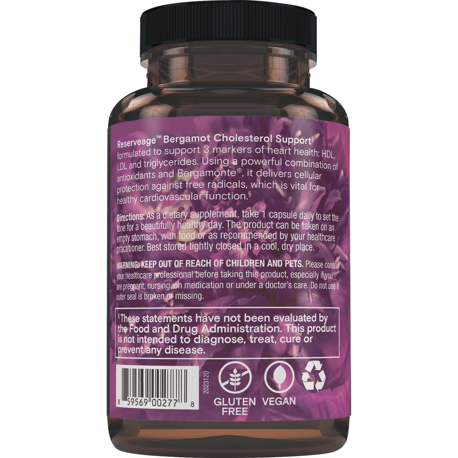 Bergamot Cholesterol Support with Trans-Resveratrol - Image 3