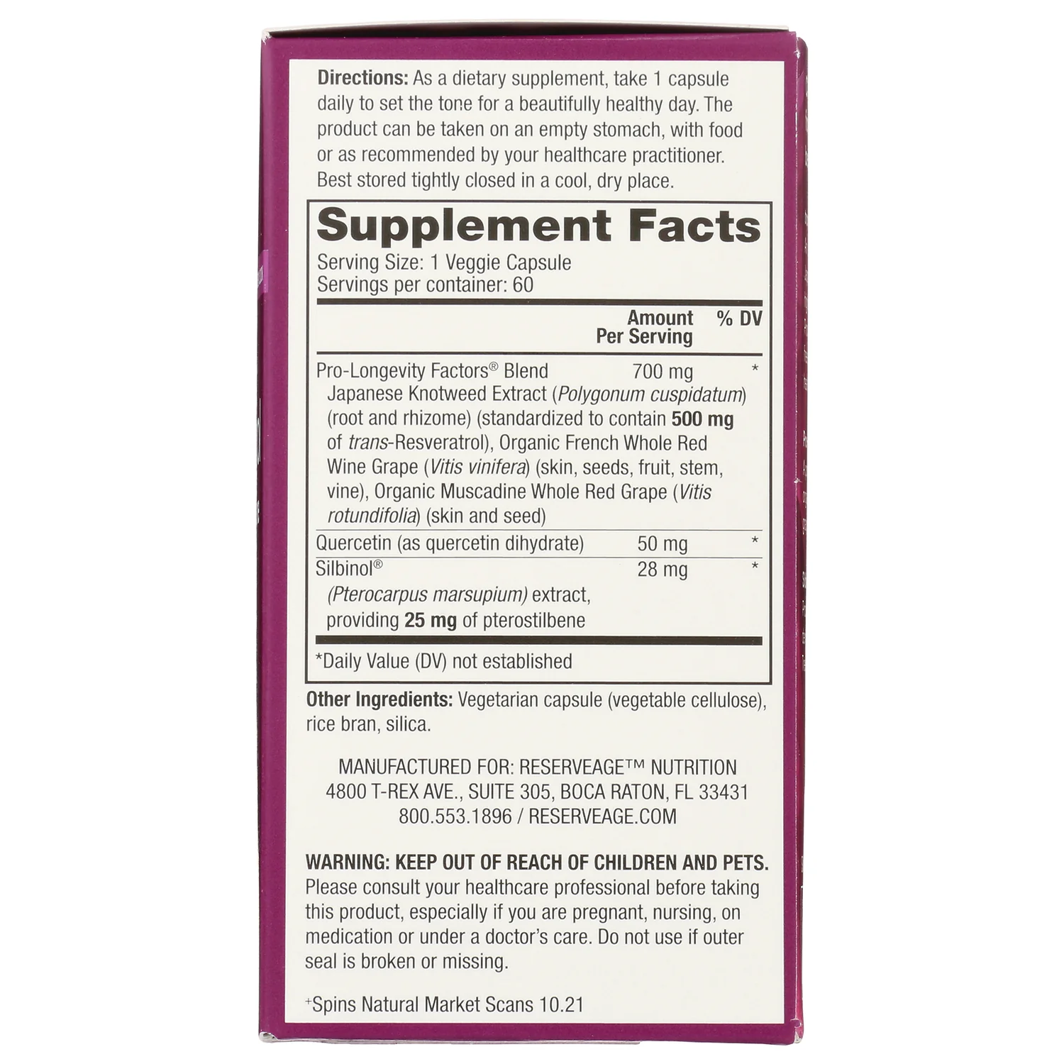 Resveratrol with Pterostilbene & Trans-Resveratrol - Image 2