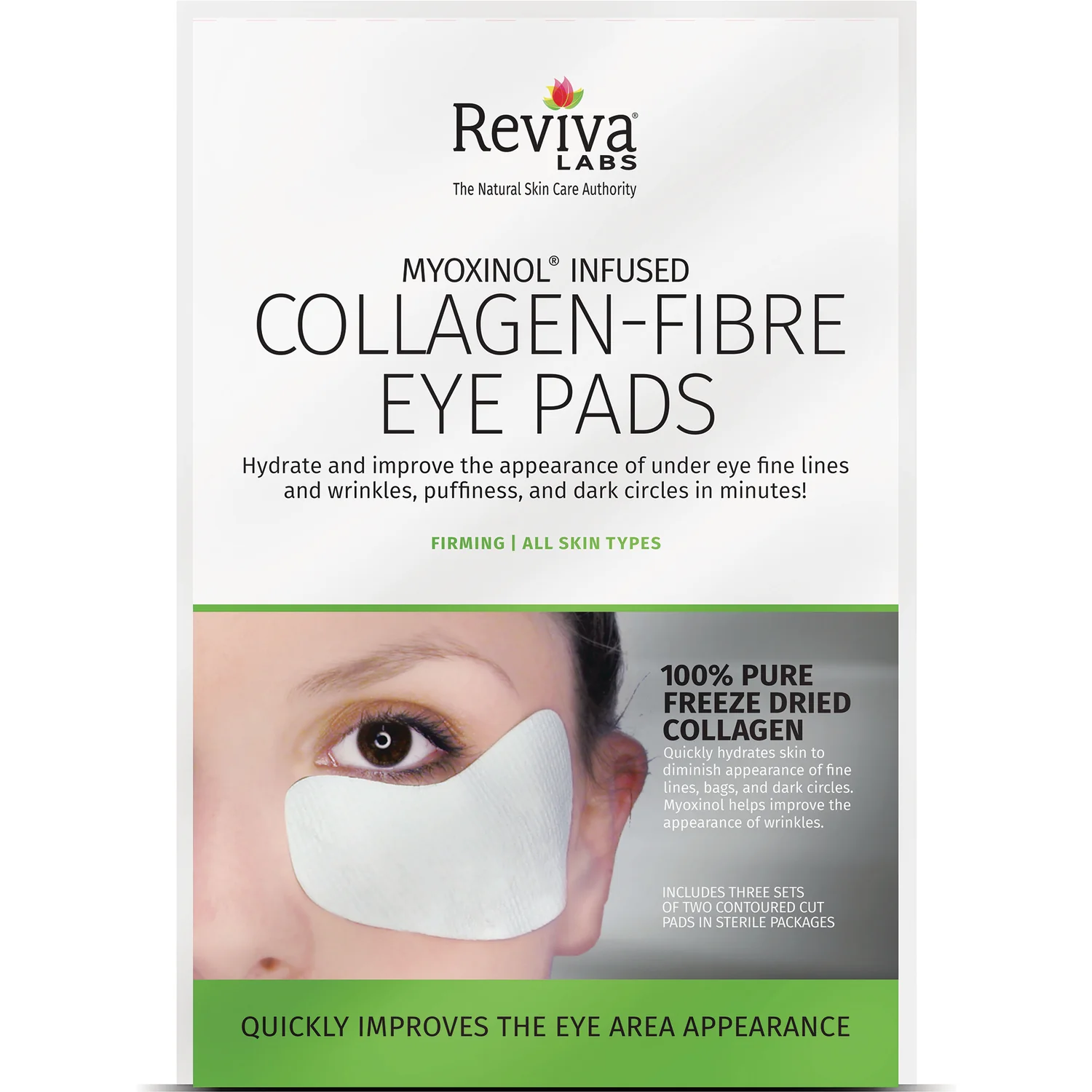 Collagen-Fibre Eye Pads