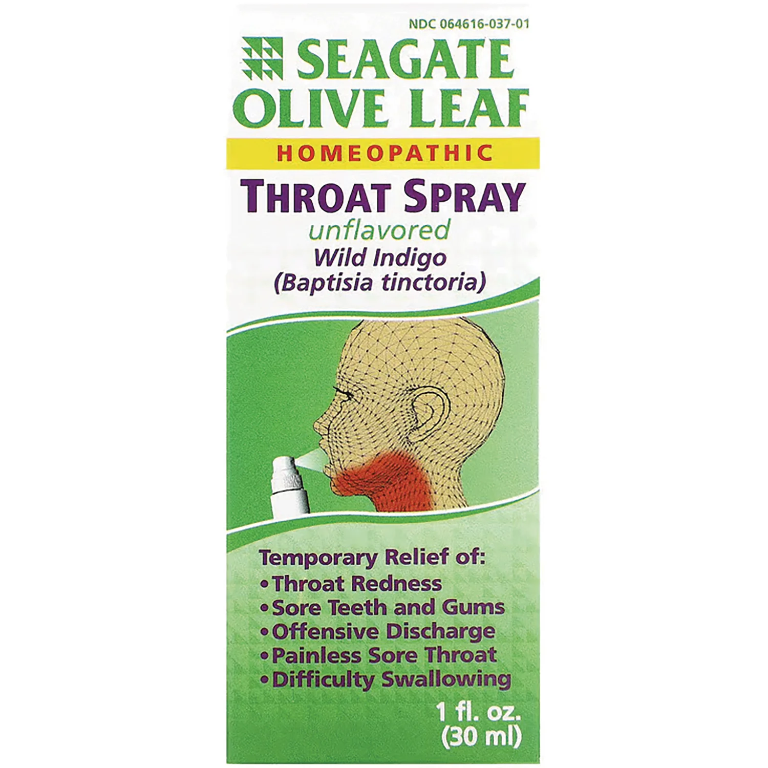 Olive Leaf Homeopathic Throat Spray - Image 2
