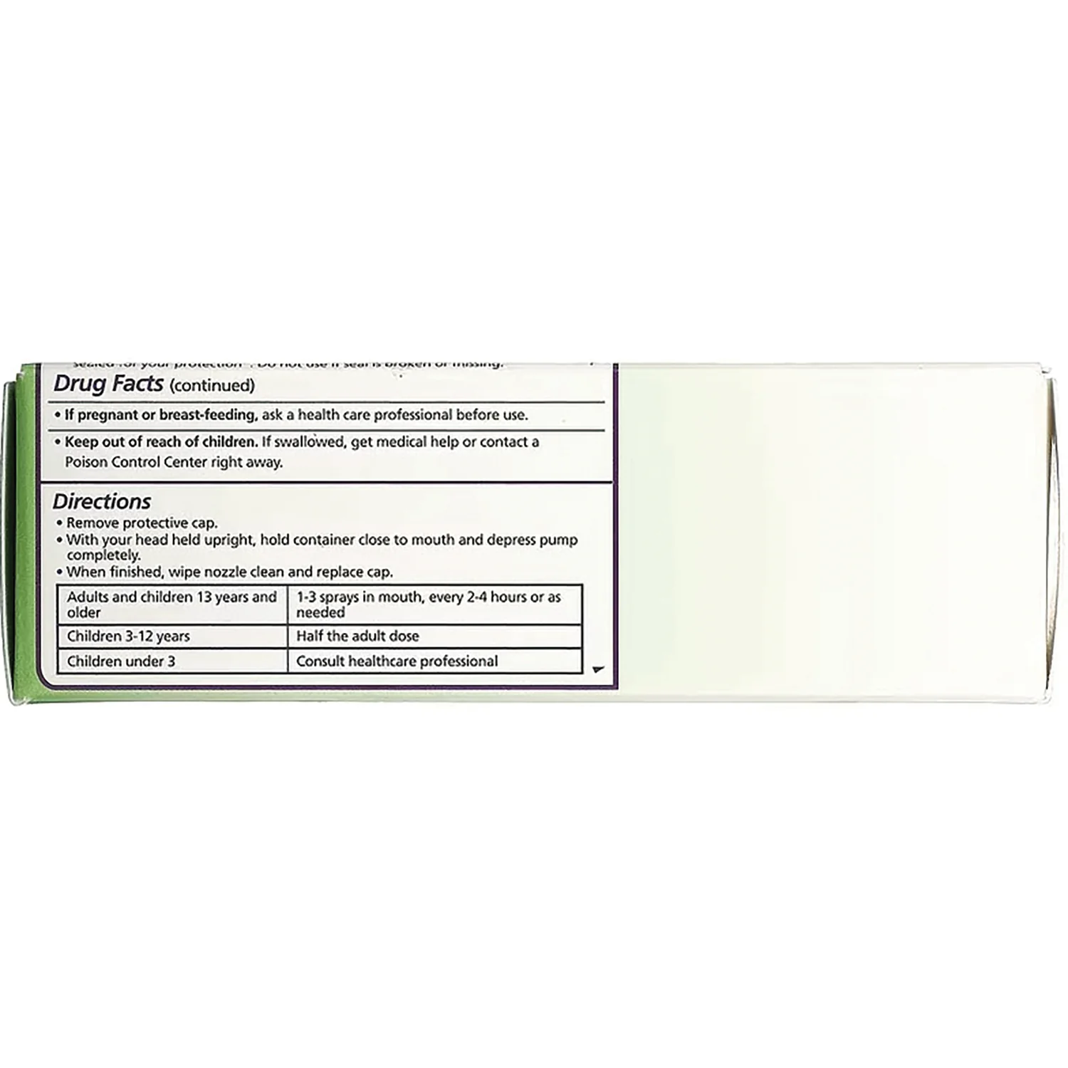 Olive Leaf Homeopathic Throat Spray - Raspberry Spearmint - Image 3