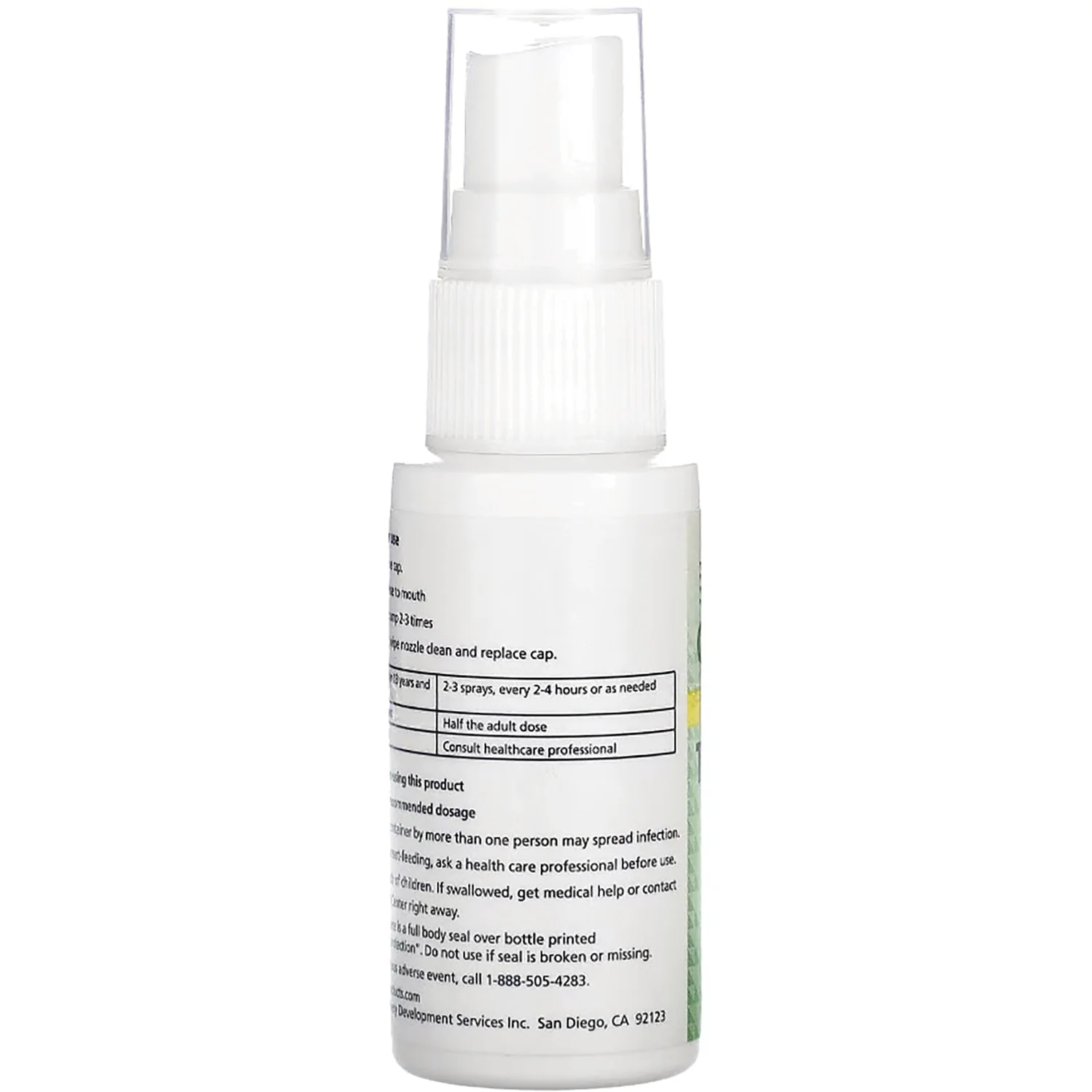 Olive Leaf Homeopathic Throat Spray - Unflavored - Image 4