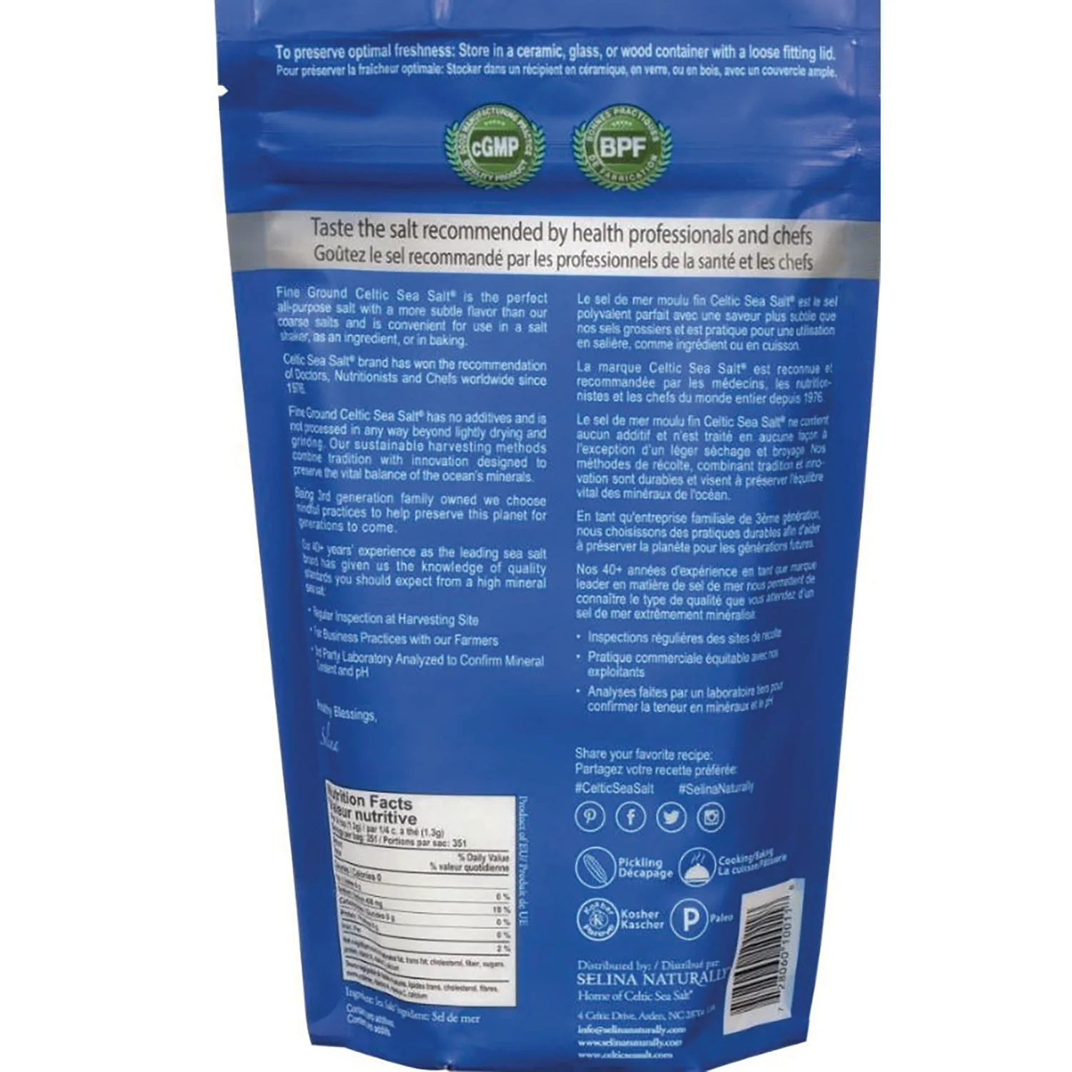 Celtic Sea Salt Fine Ground - Image 2