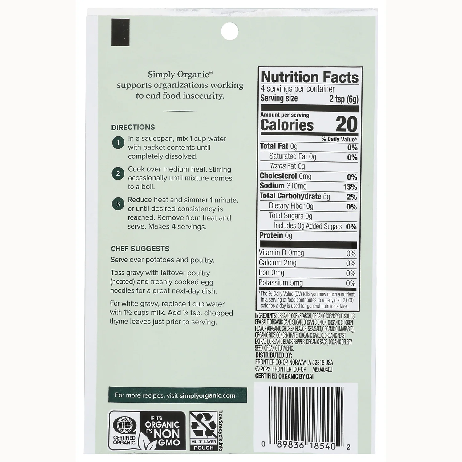 Chicken Flavored Gravy Mix - Image 2
