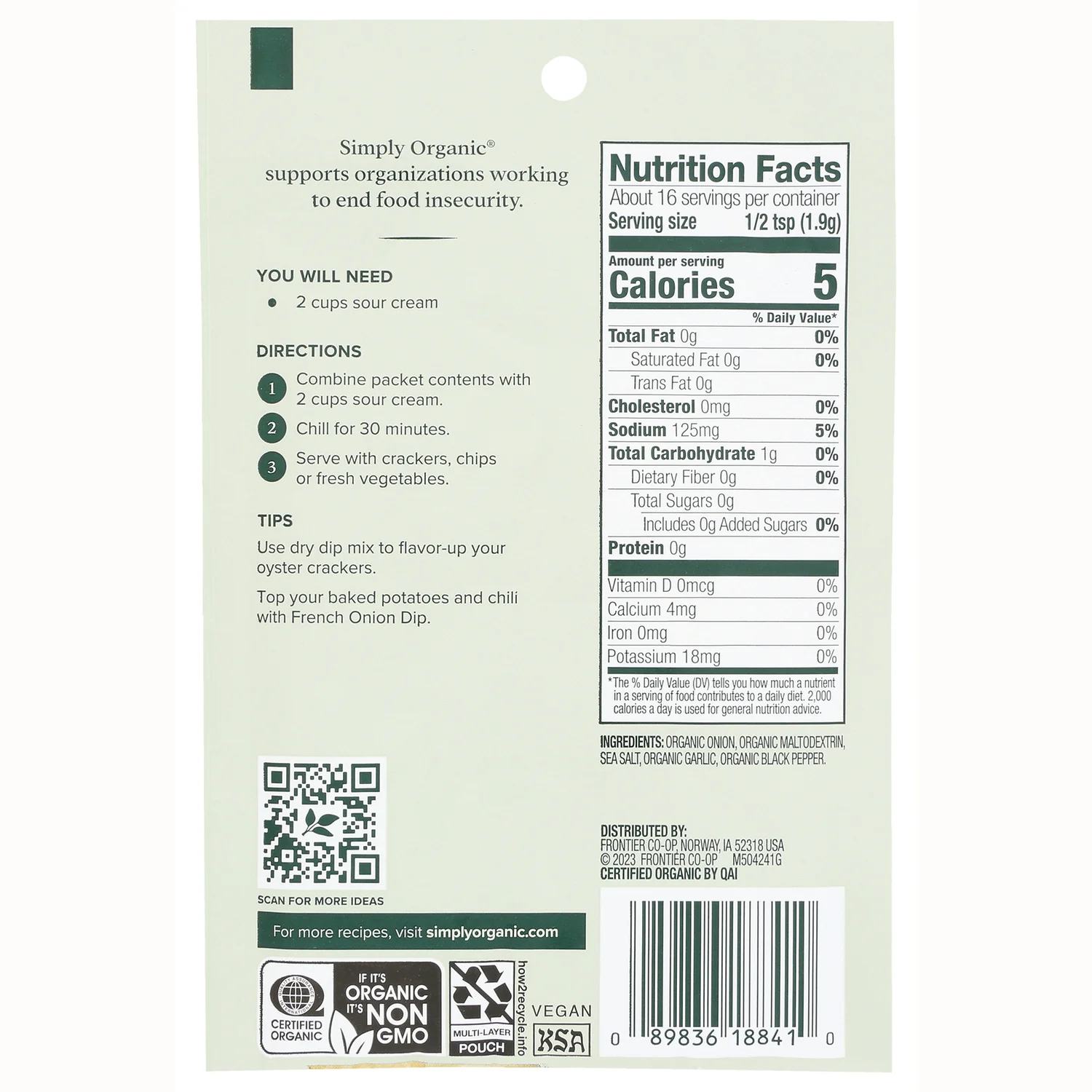 French Onion Dip Mix - Image 2