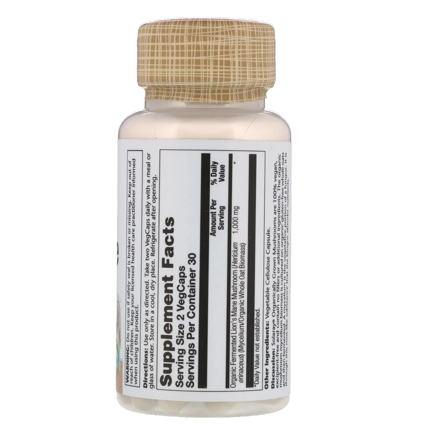 Organic Lion's Mane Fermented - Image 2