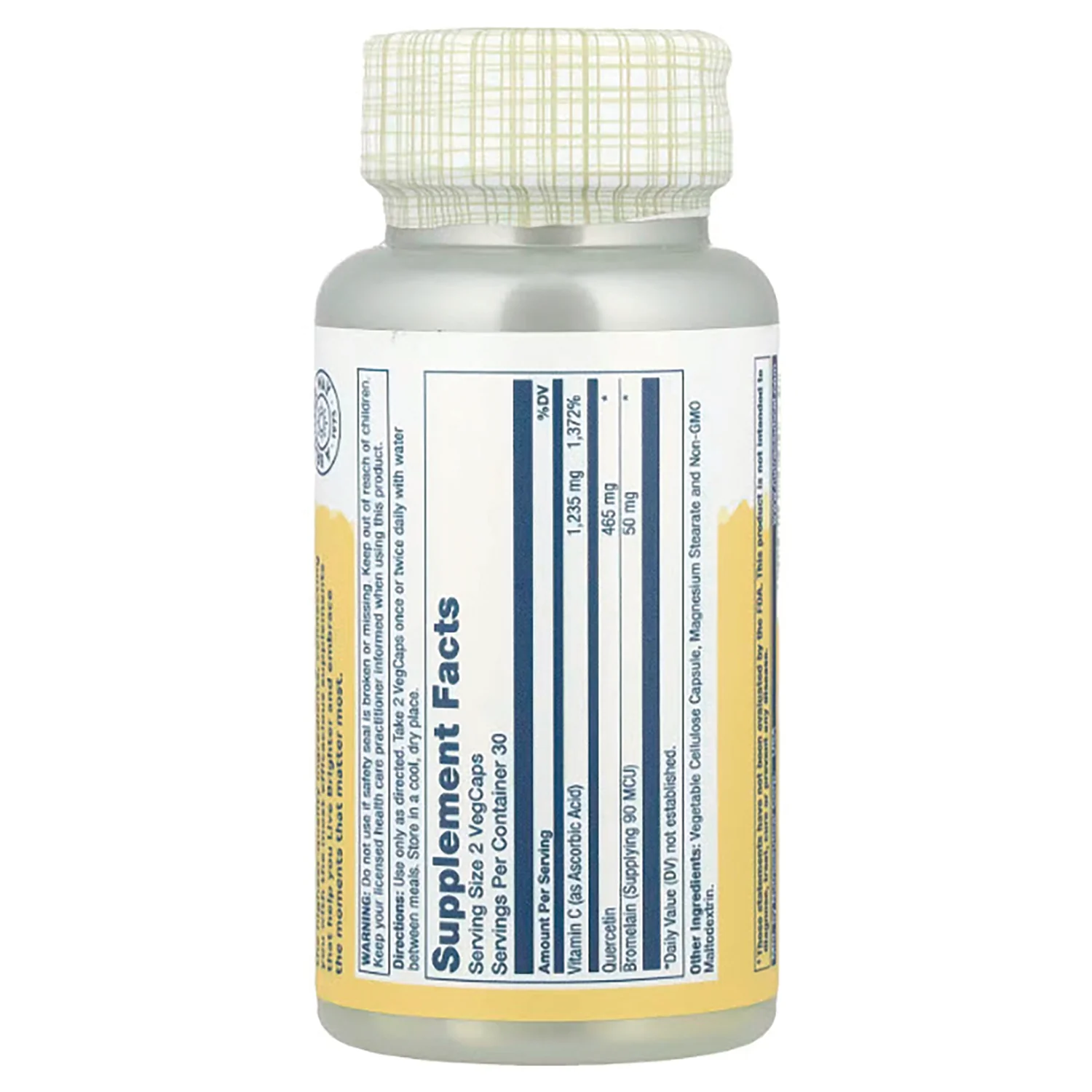 Quercetin Bromelain & Vitamin C - Image 2
