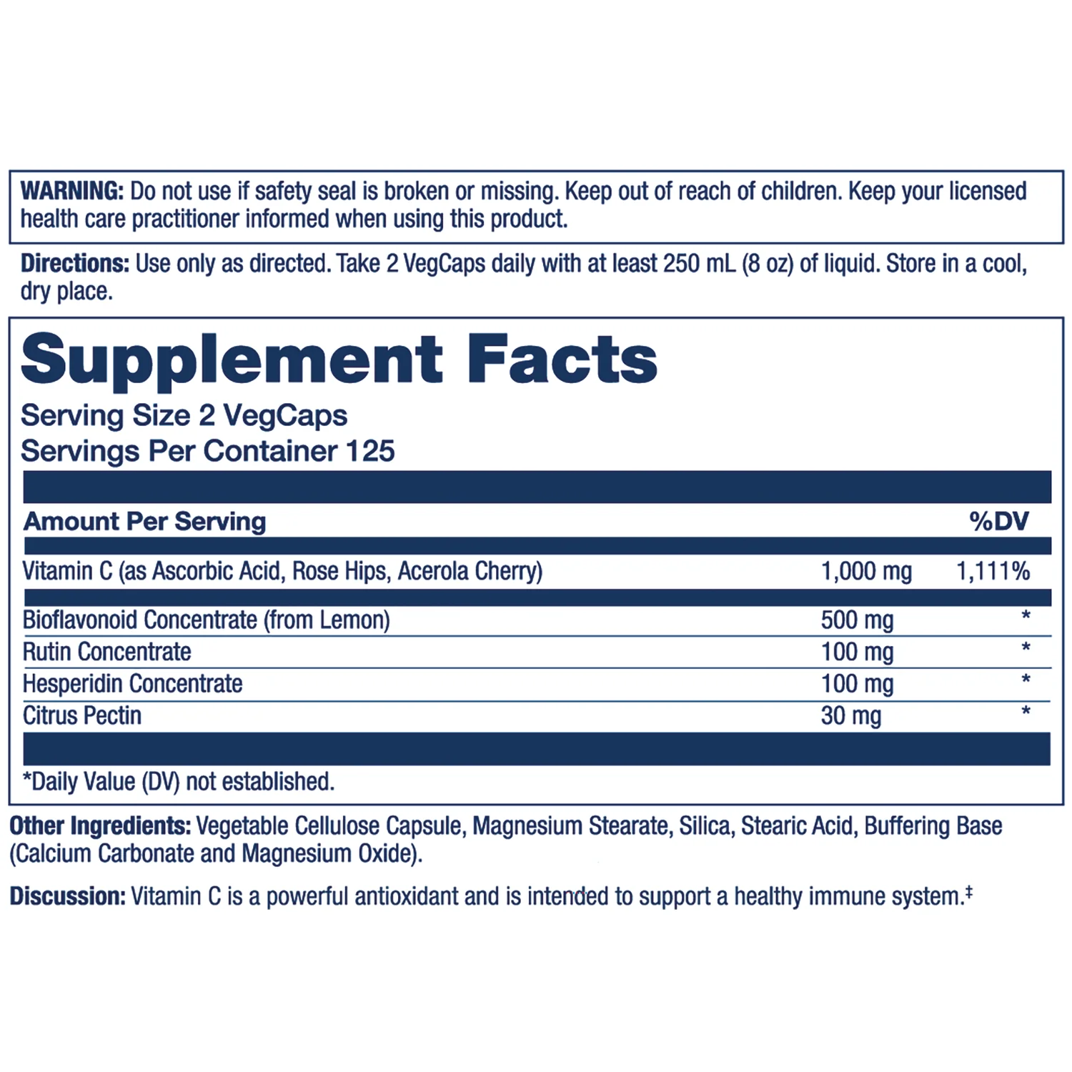 Timed Release Super Bio Vitamin C - Image 2