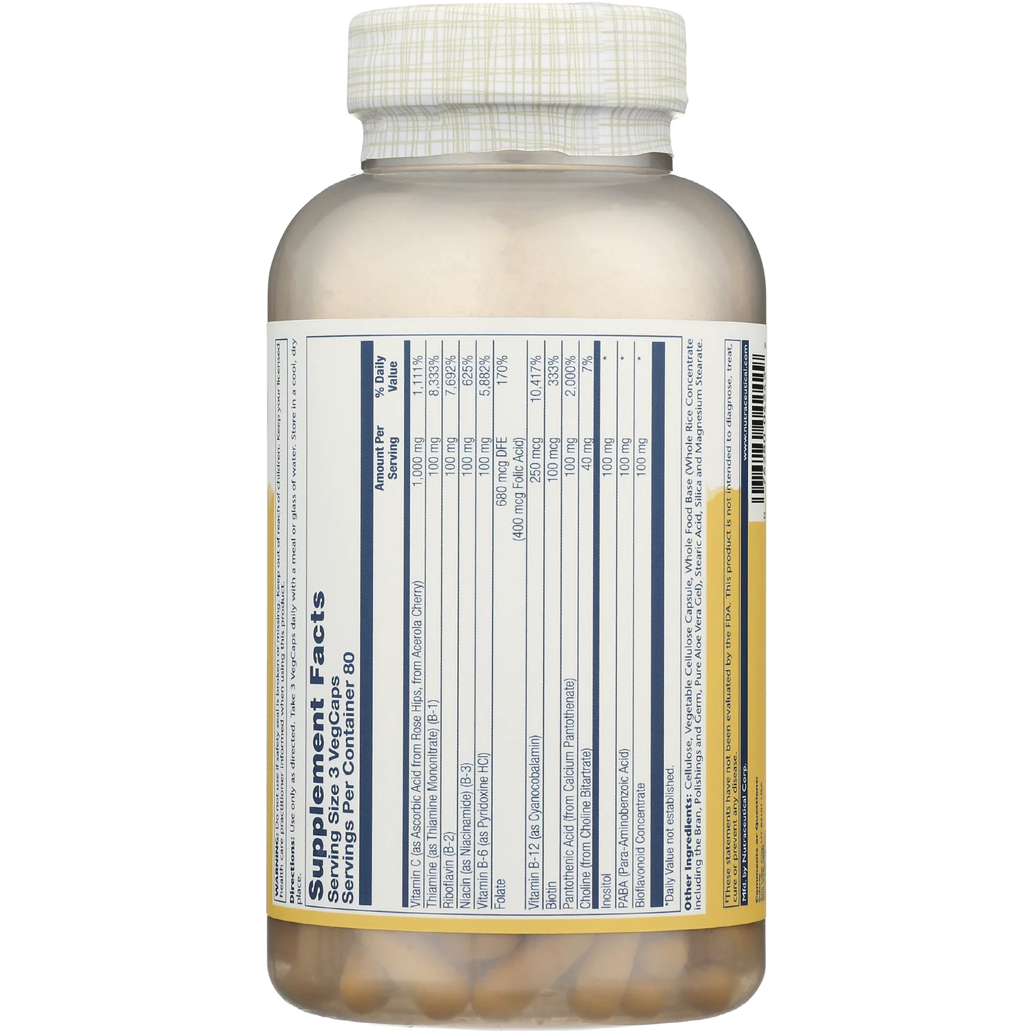 Timed Release Mega Vitamin B-Stress - Image 2