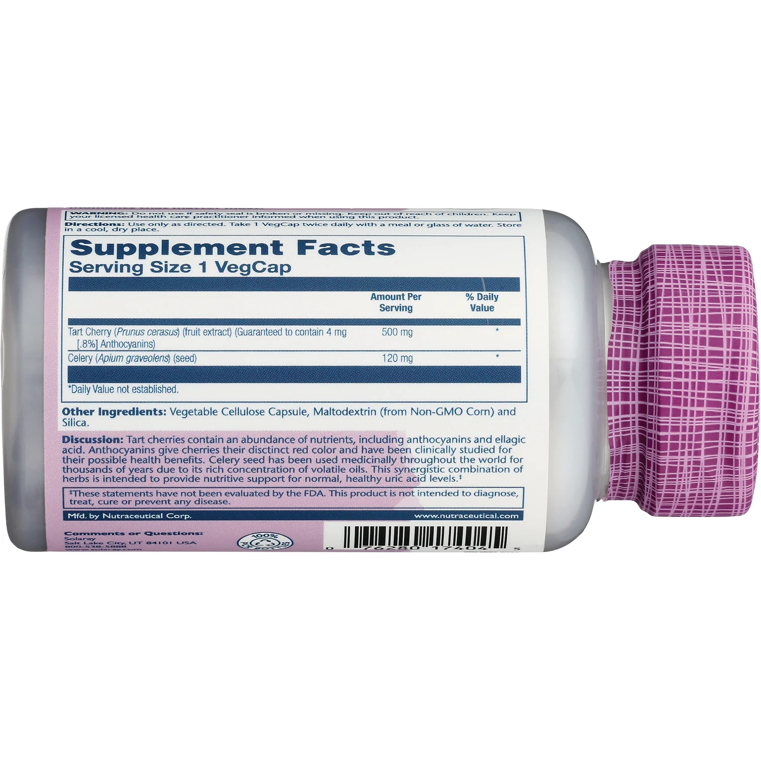 Vital Extracts Tart Cherry Celery Seed - Image 2