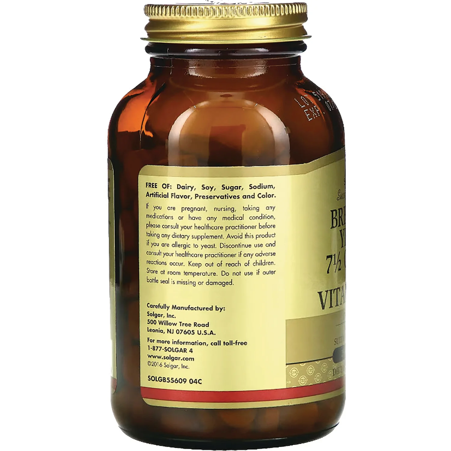 Brewer's Yeast 7 1/2 Grains with Vitamin B 12 - Image 4