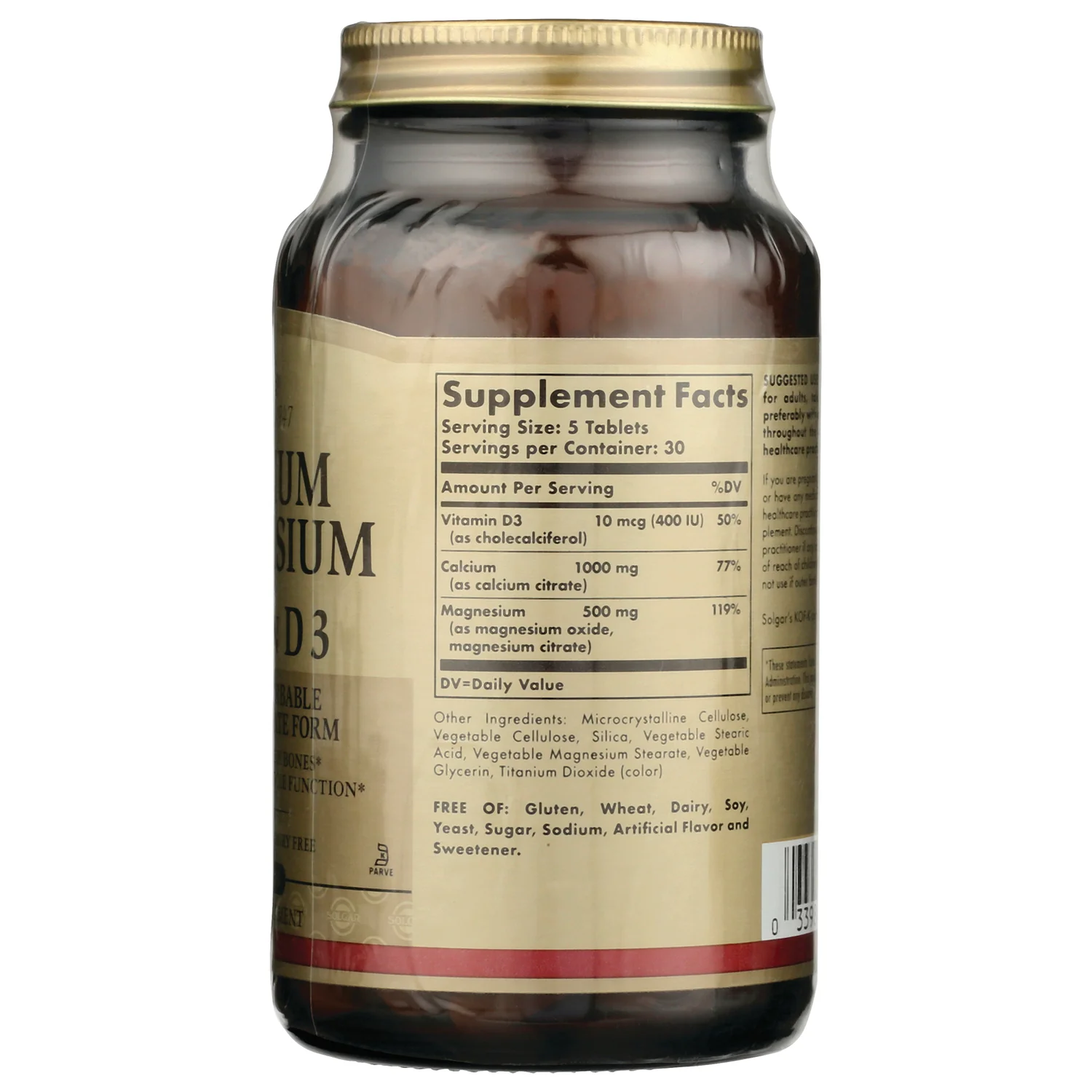 Calcium Magnesium with Vitamin D3 - Image 2