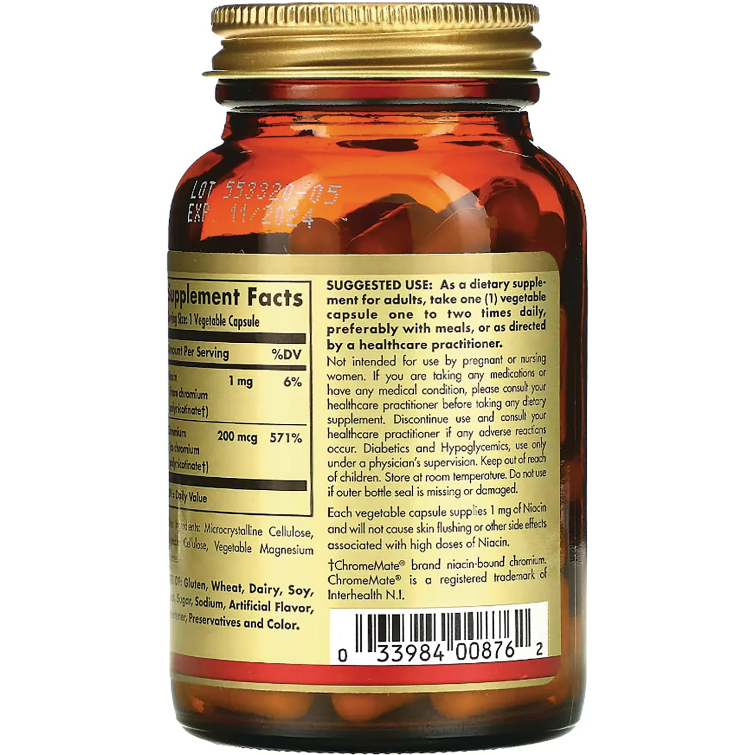 Chromium Polynicotinate Yeast Free - Image 3