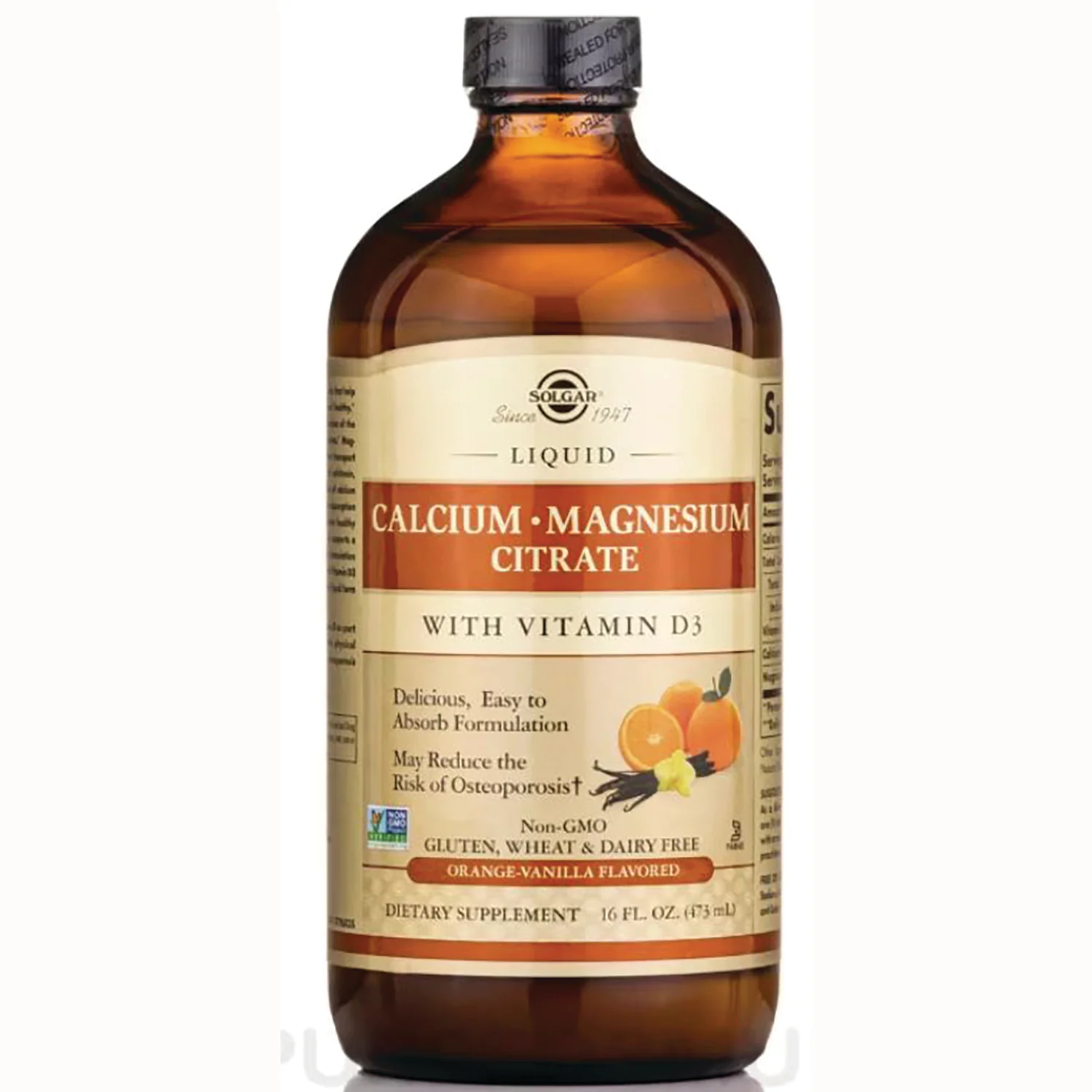 Liquid Calcium Magnesium Citrate with Vitamin D3 - Image 2