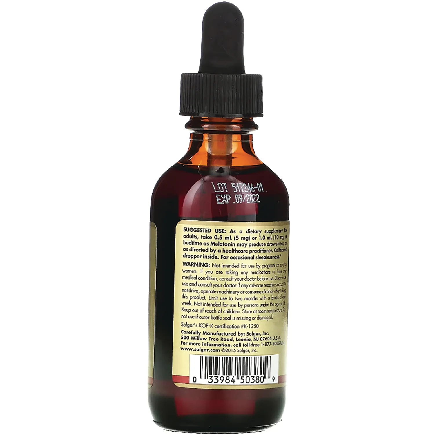 Liquid Melatonin - Black Cherry - Image 3
