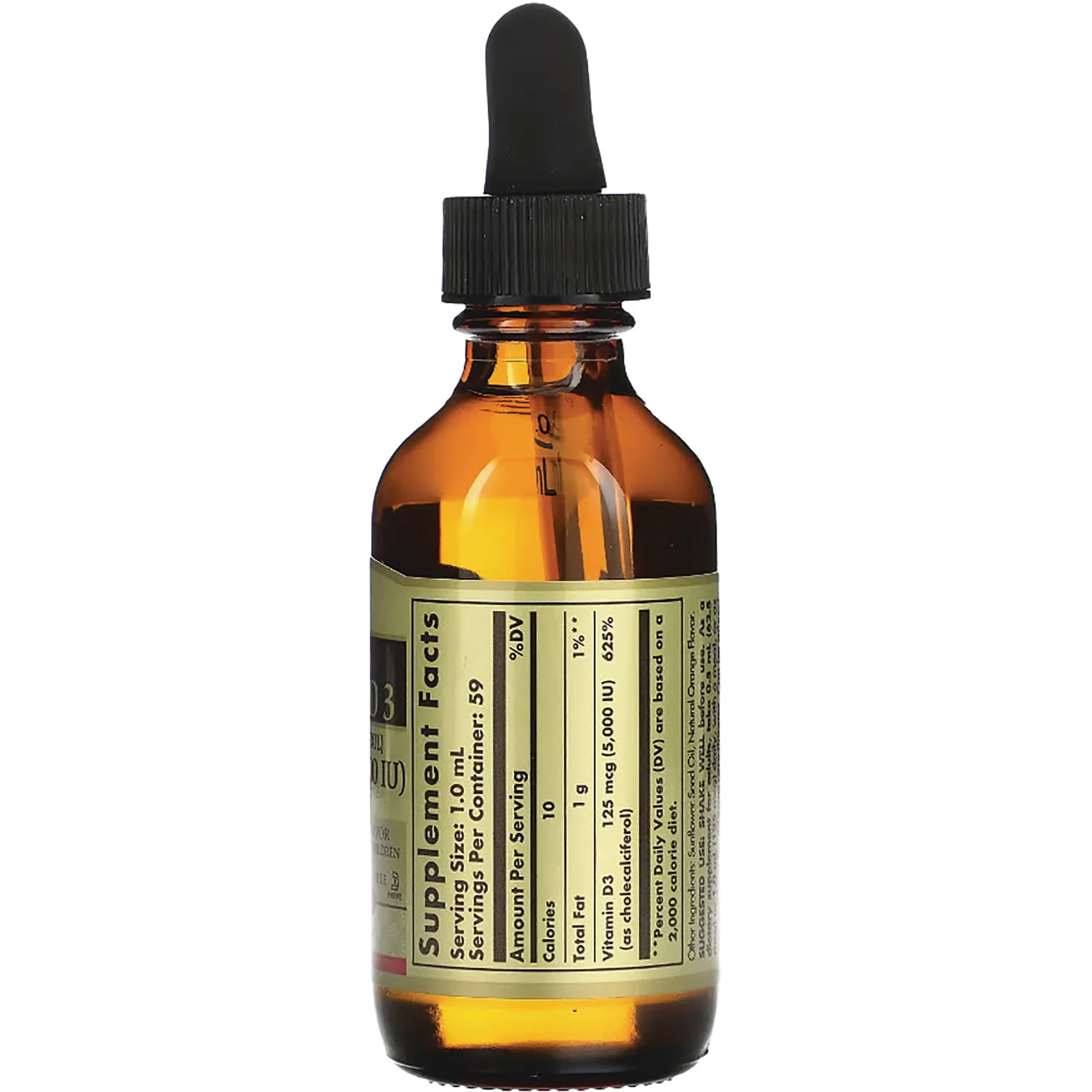 Liquid Vitamin D3 - Orange - Image 2