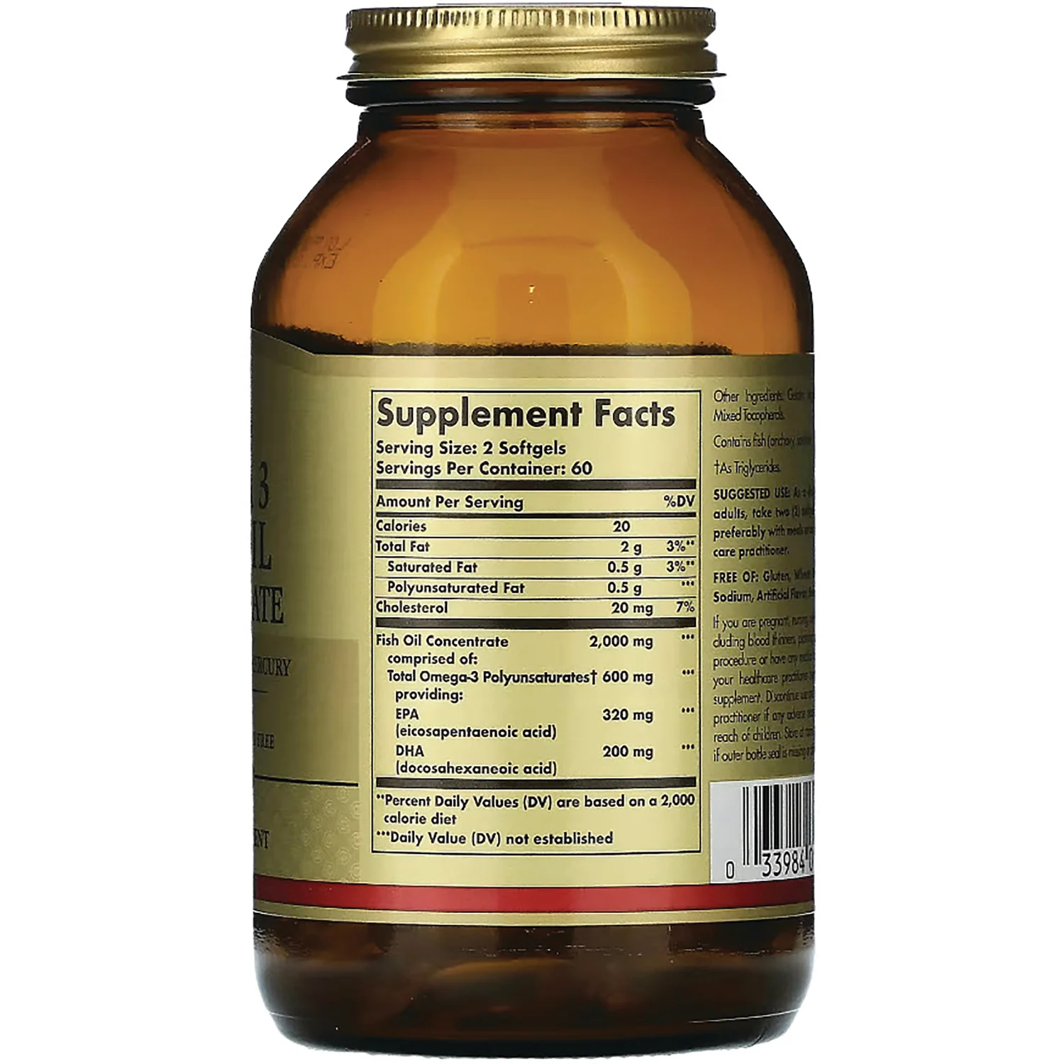 Omega 3 Fish Oil Concentrate - Image 2