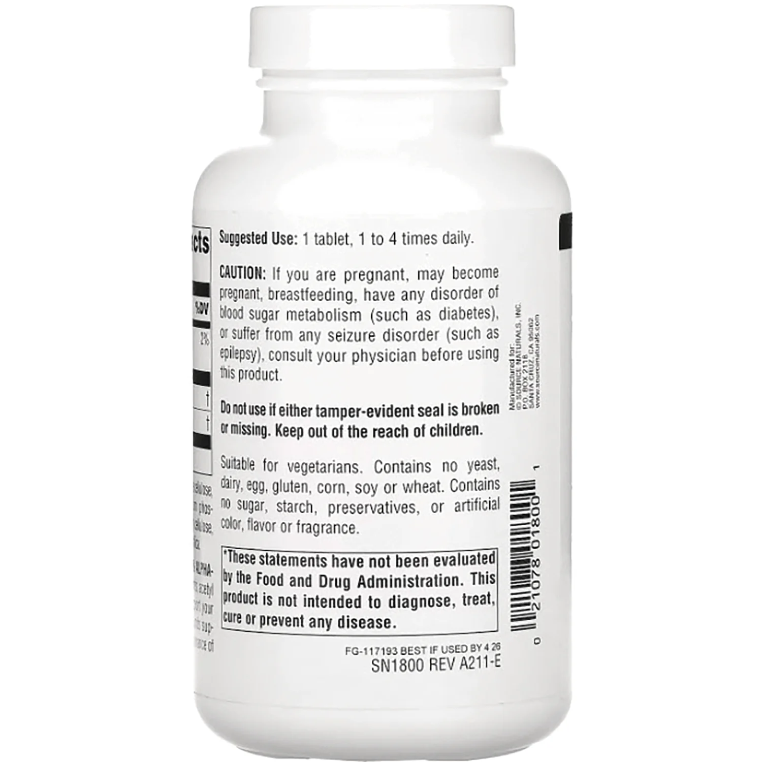 Acetyl L-Carnitine & Alpha Lipoic Acid - Image 3