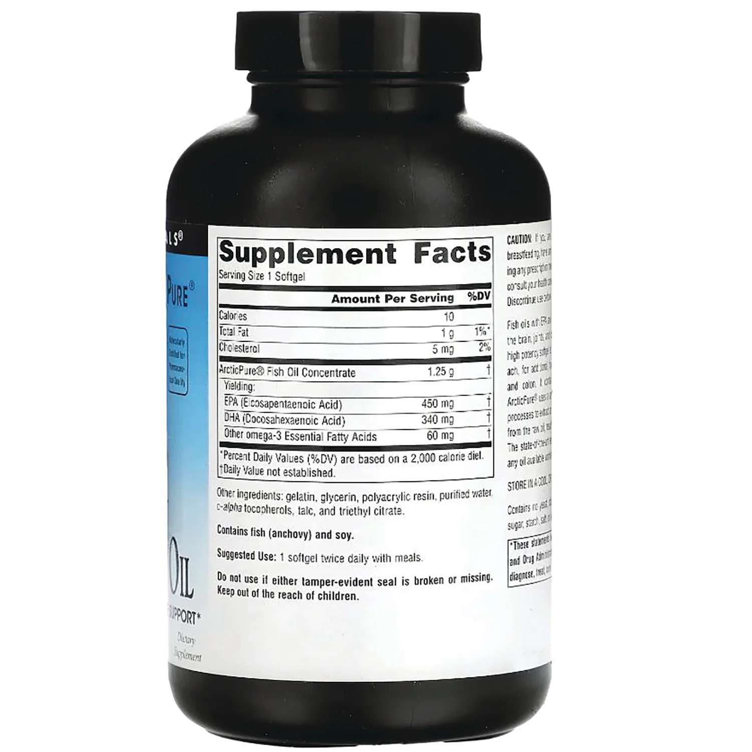 ArcticPure Enteric Coated Ultra Potency Omega-3 Fish Oil - Image 2