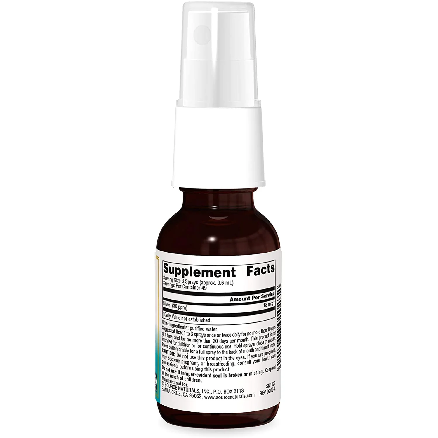 Wellness Colloidal Silver Throat Spray - Image 2
