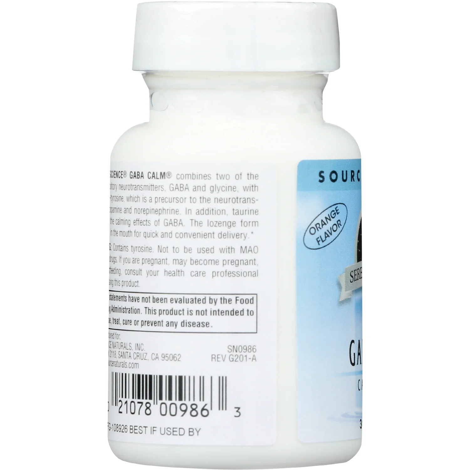 Serene Science GABA Calm Mind - Orange - Image 4