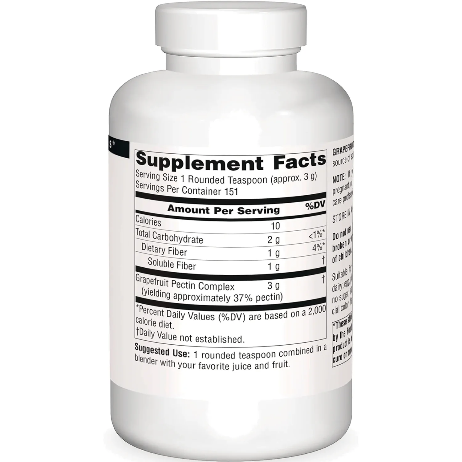 Grapefruit Pectin Soluble Fiber - Image 2
