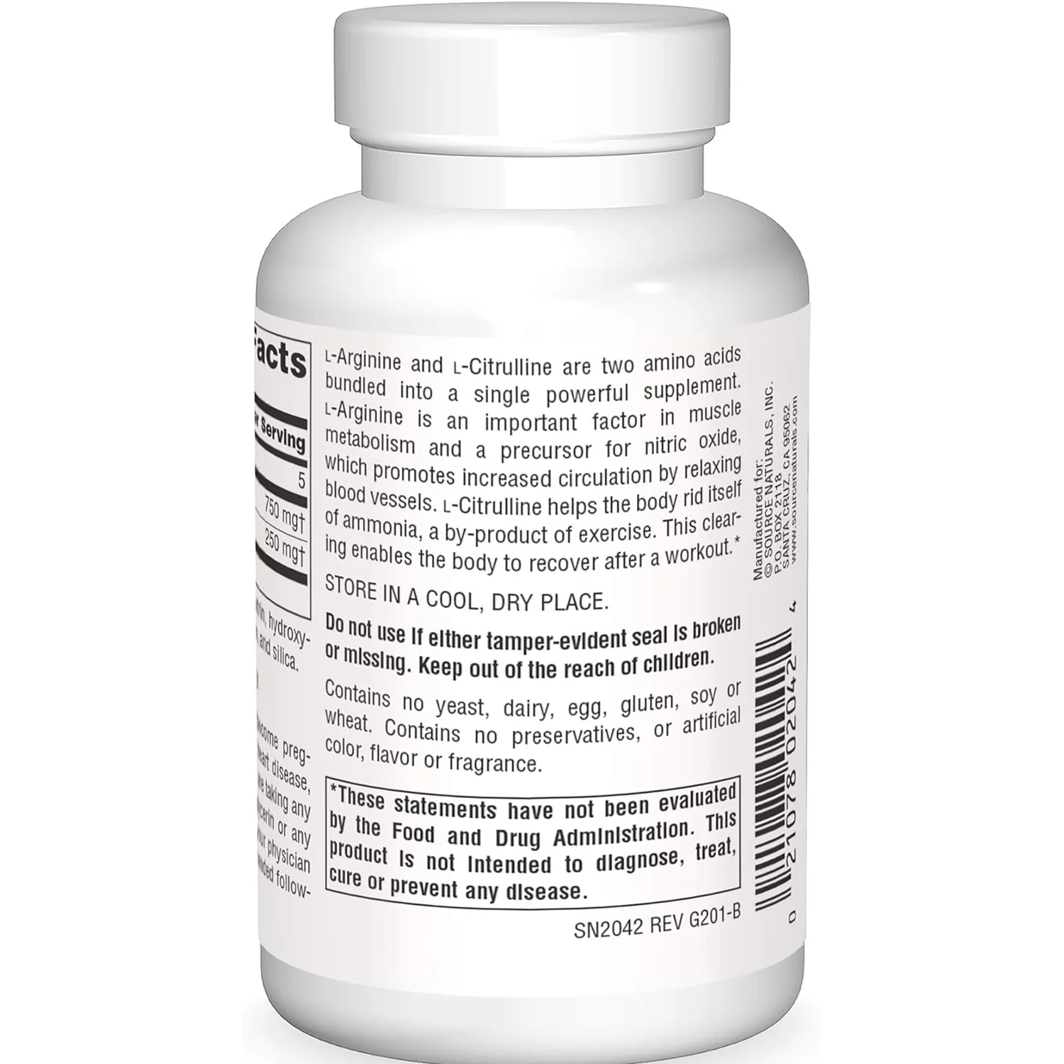 L-Arginine L-Citrulline Complex - Image 3
