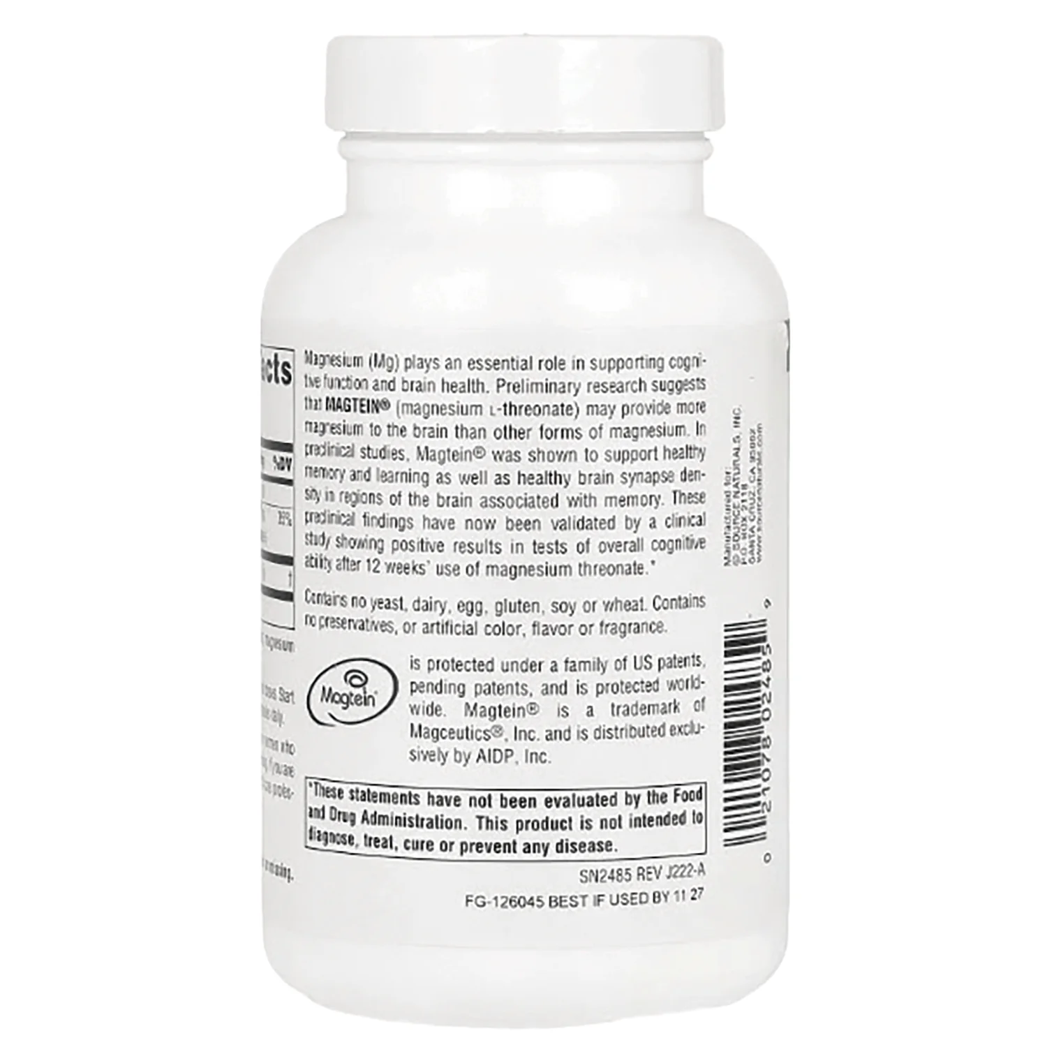 Magtein Magnesium L-Threonate - Image 3