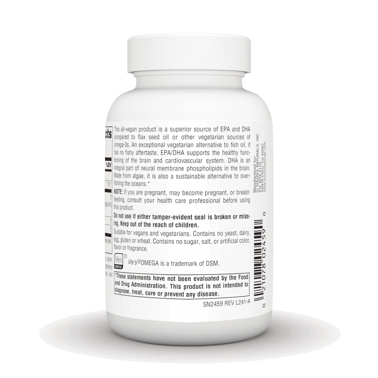 Vegan Omega-3s Non-Fish EPA-DHA - Image 3