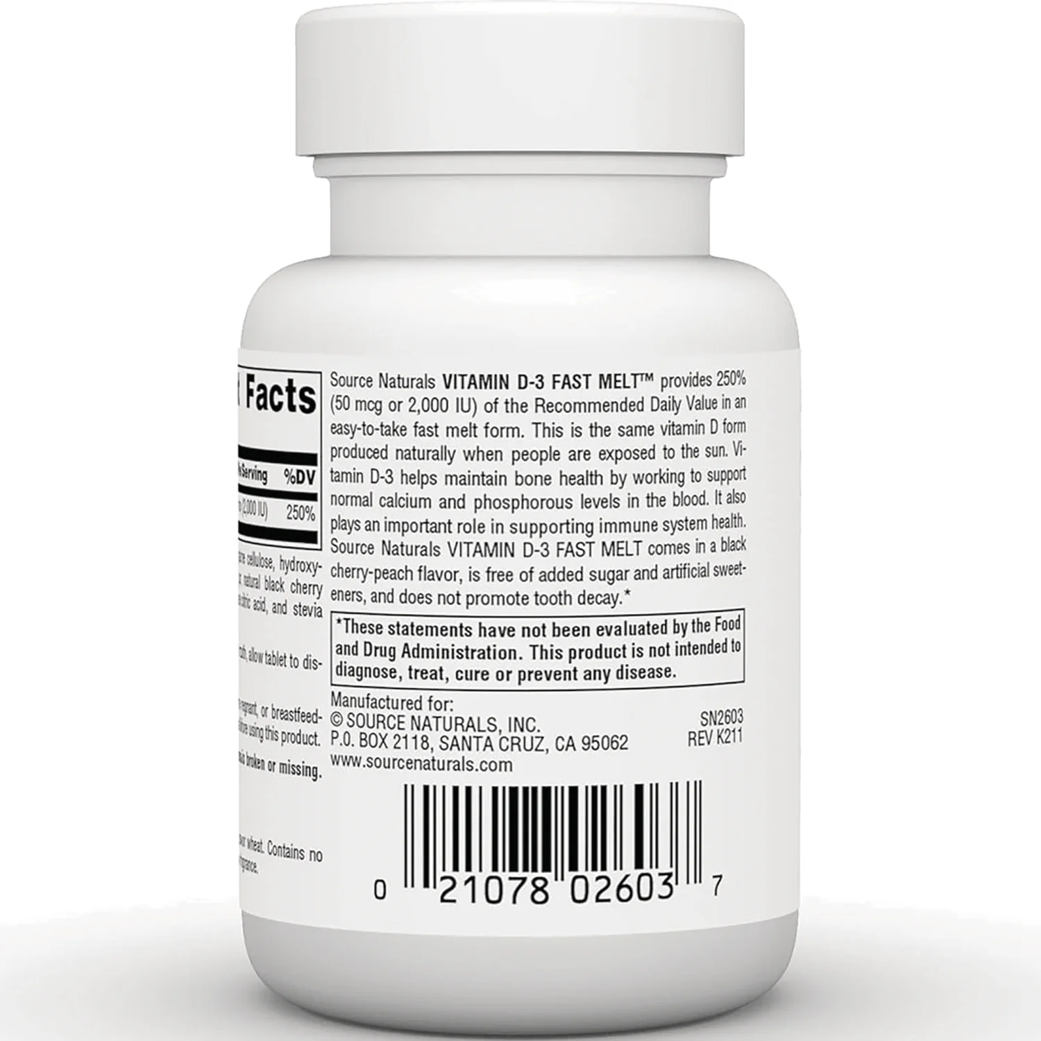 Vitamin D-3 Fast Melt - Image 3