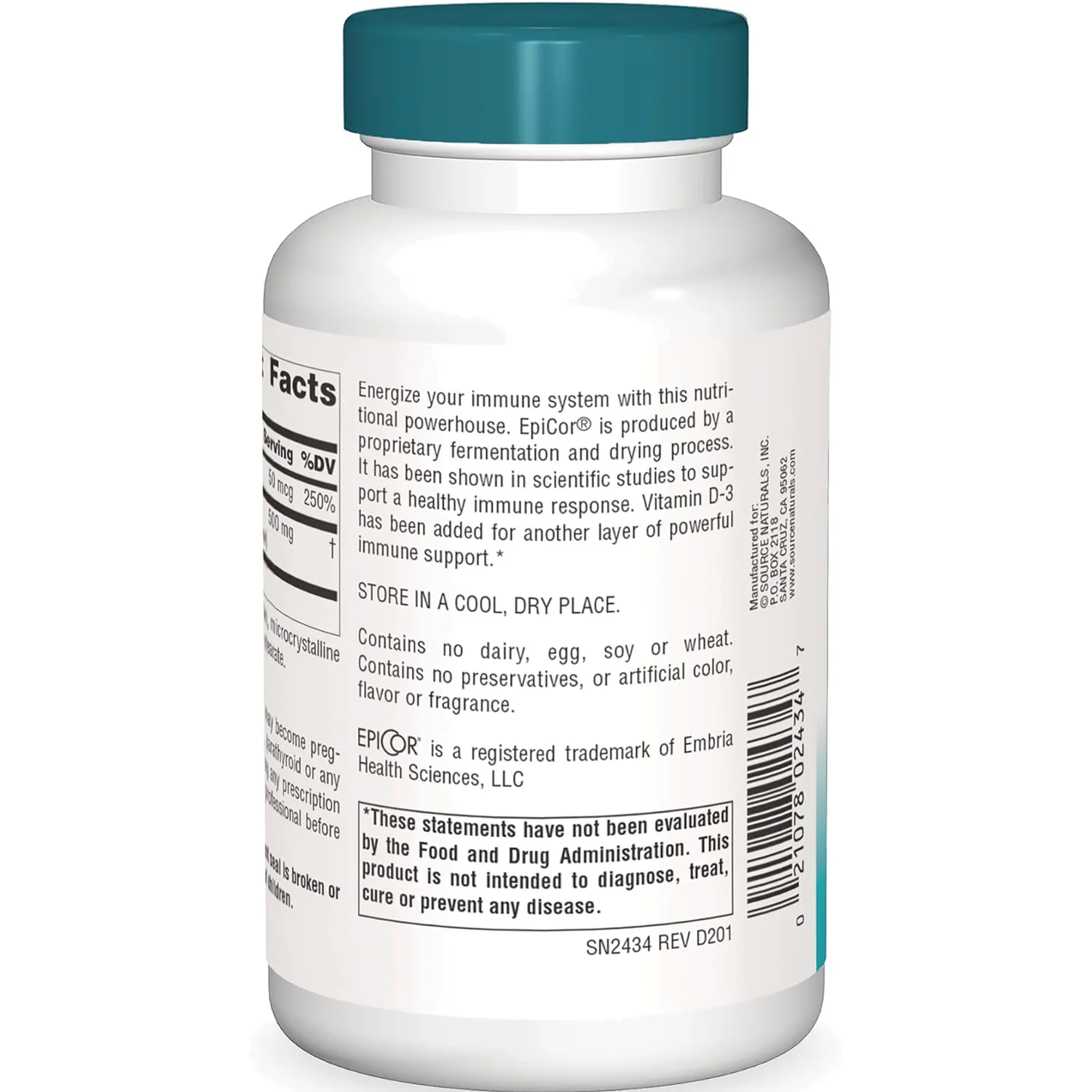 Wellness EpiCor with Vitamin D-3 - Image 3