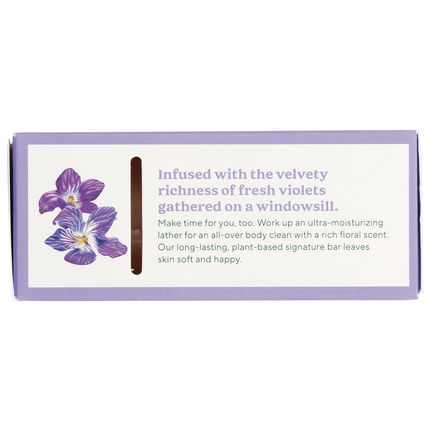Triple Milled Soap - Fresh Violet - Image 3