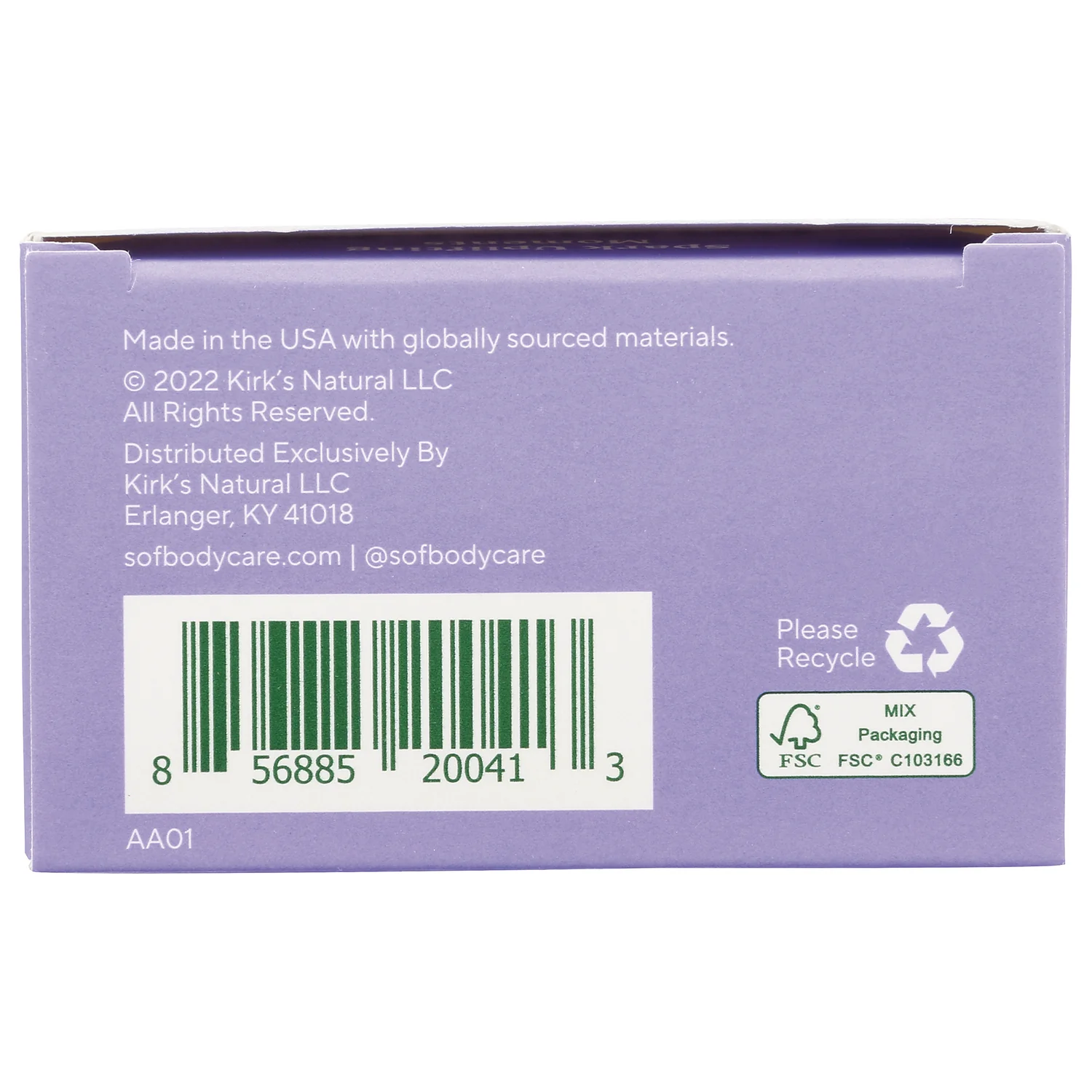Triple Milled Soap - Fresh Violet - Image 4