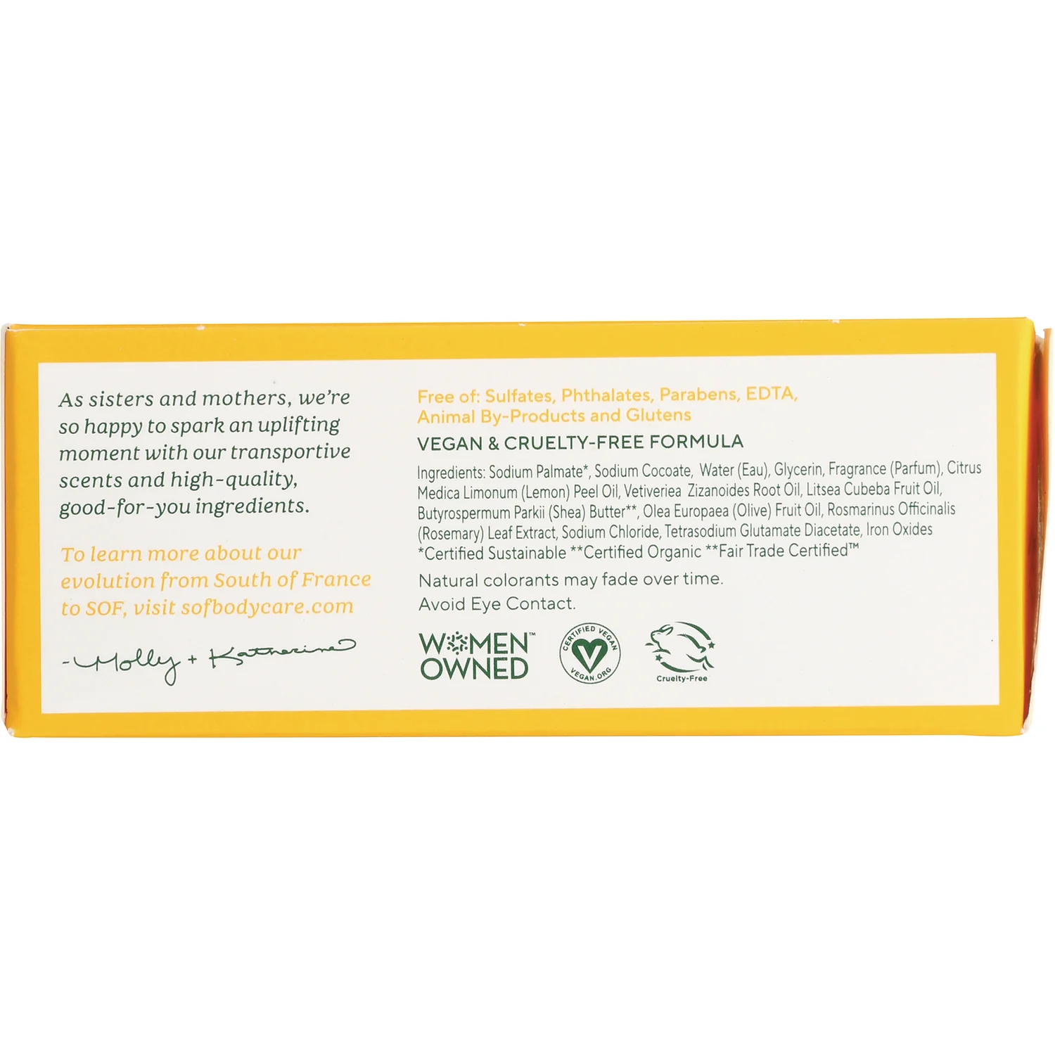 Triple Milled Soap - Lemon Verbena - Image 2