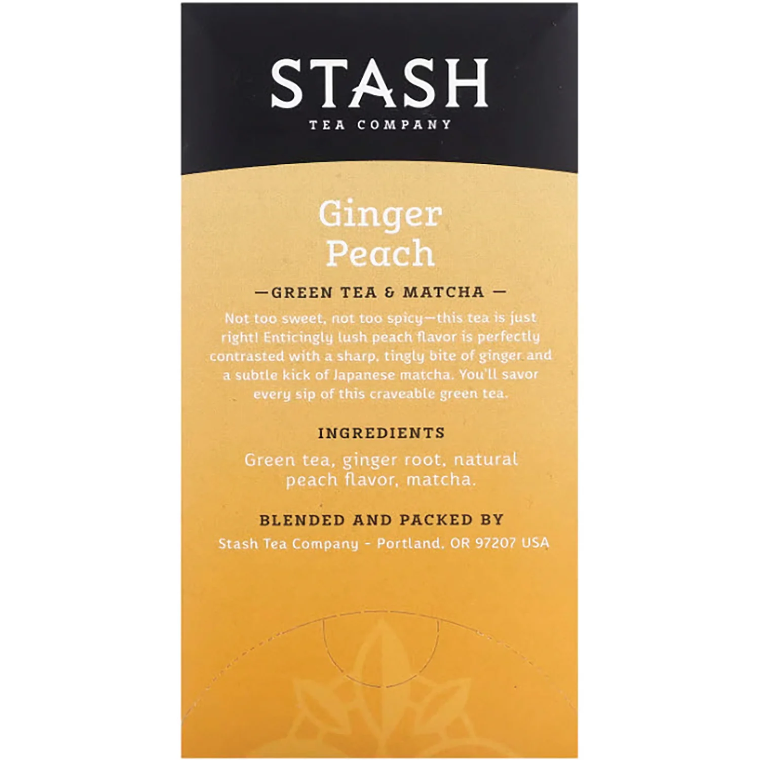 Green Tea & Matcha - Ginger Peach - Image 2