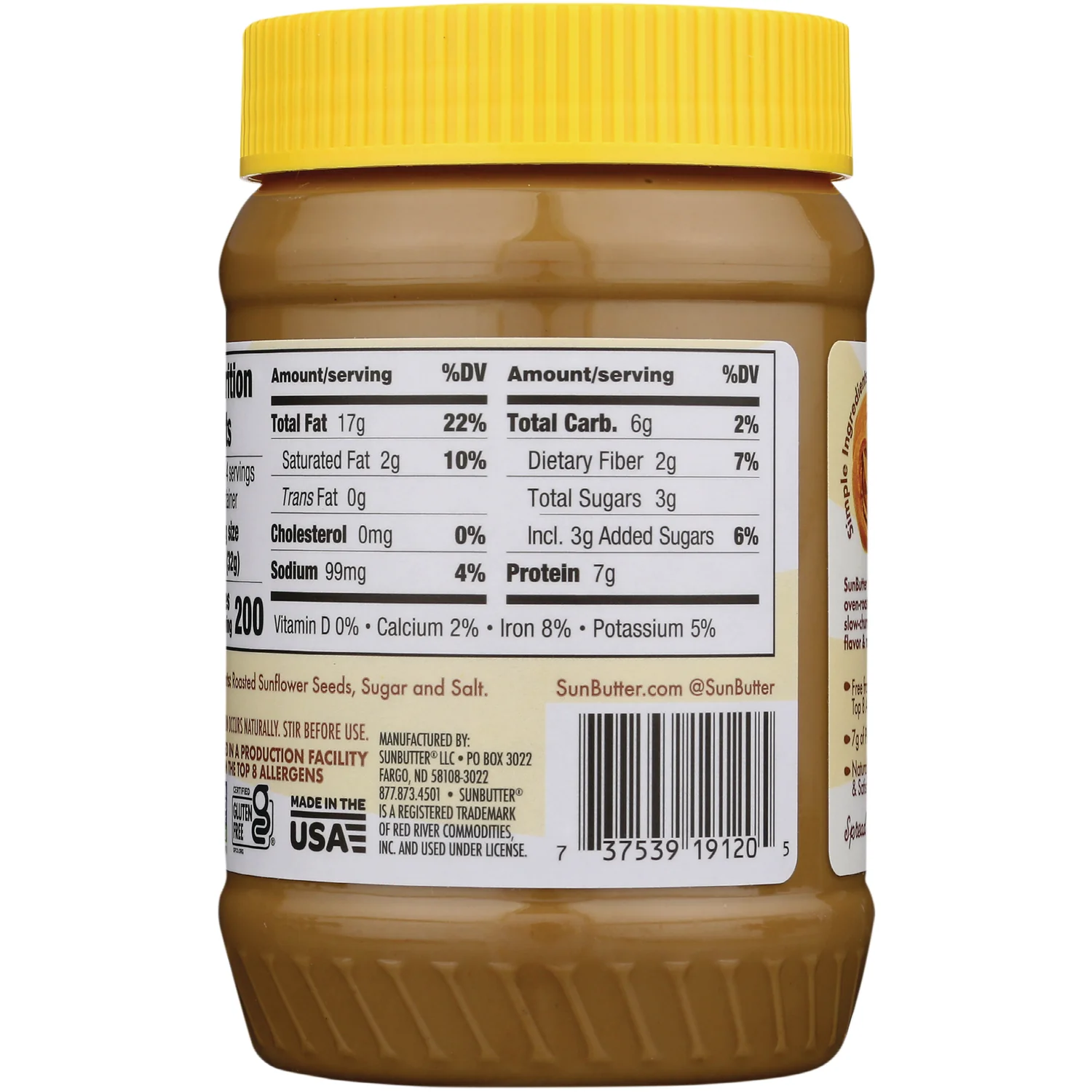 Natural Sunflower Butter - Image 3
