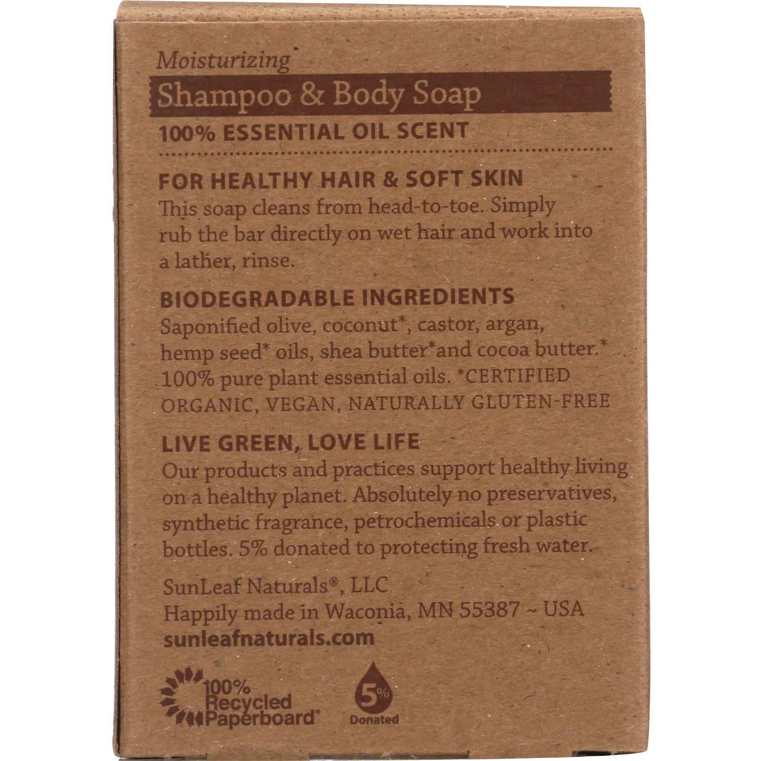 Moisturizing Shampoo and Body Soap - Rosy Geranium - Image 2
