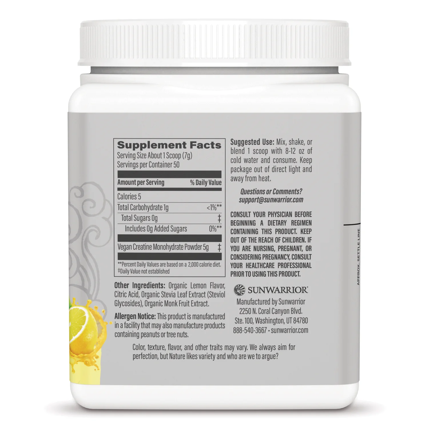 Active Creatine Monohydrate - Lemonade - Image 2