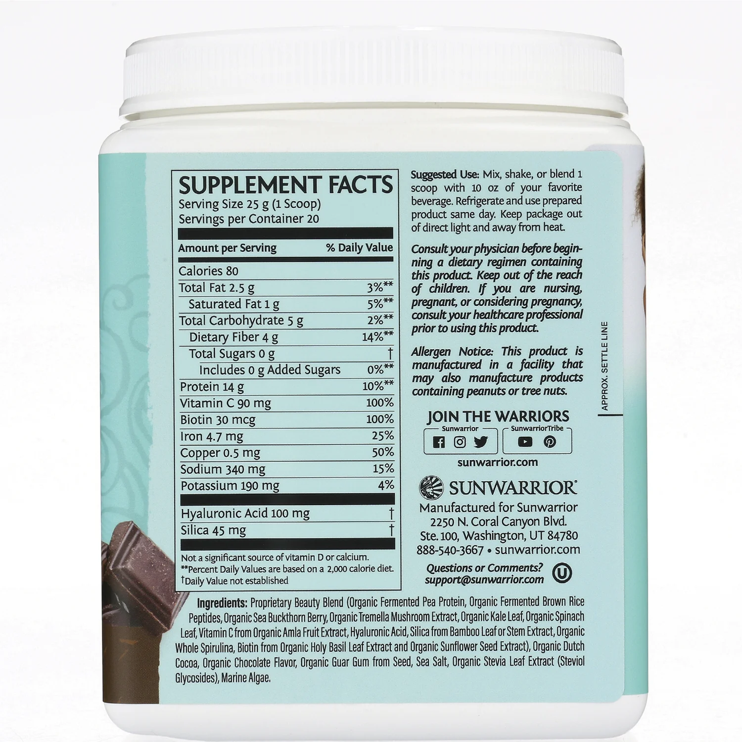 Collagen Building Protein Peptides - Chocolate Fudge - Image 2