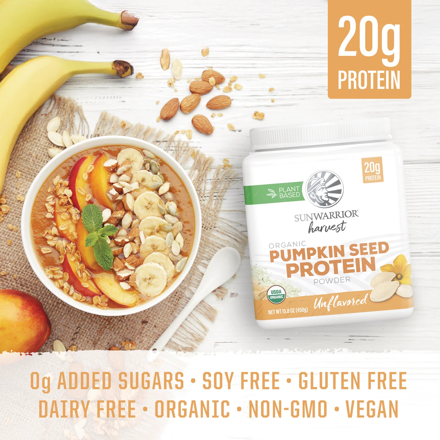 Harvest Organic Pumpkin Seed Protein Powder - Image 3
